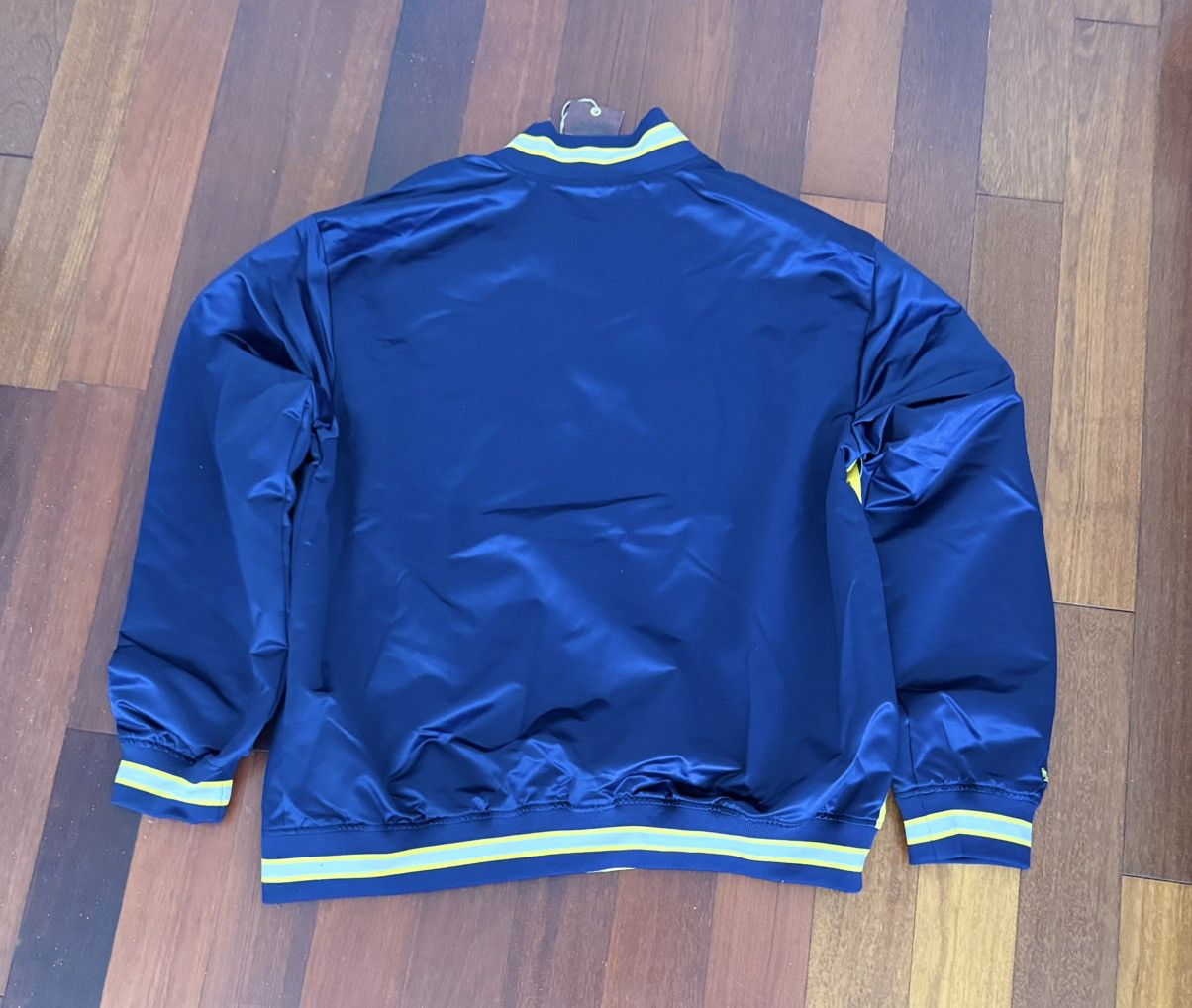 Mitchell & Ness Michigan University Mitchell & Ness Letterman Jacket Size US XXL / EU 58 / 5 - 3 Thumbnail