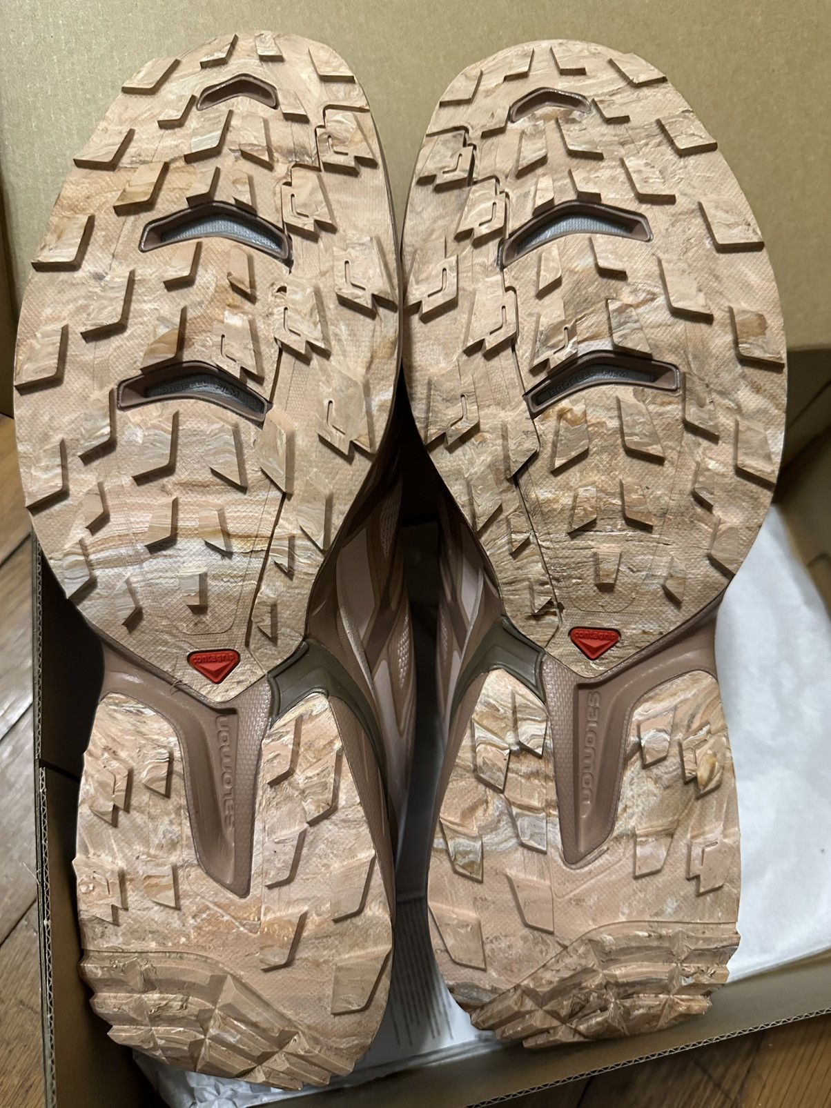 Salomon Salomon x END XT-Wings 2 Acorn Sirocco Peachy Keen Size US 12 / EU 45 - 3 Thumbnail
