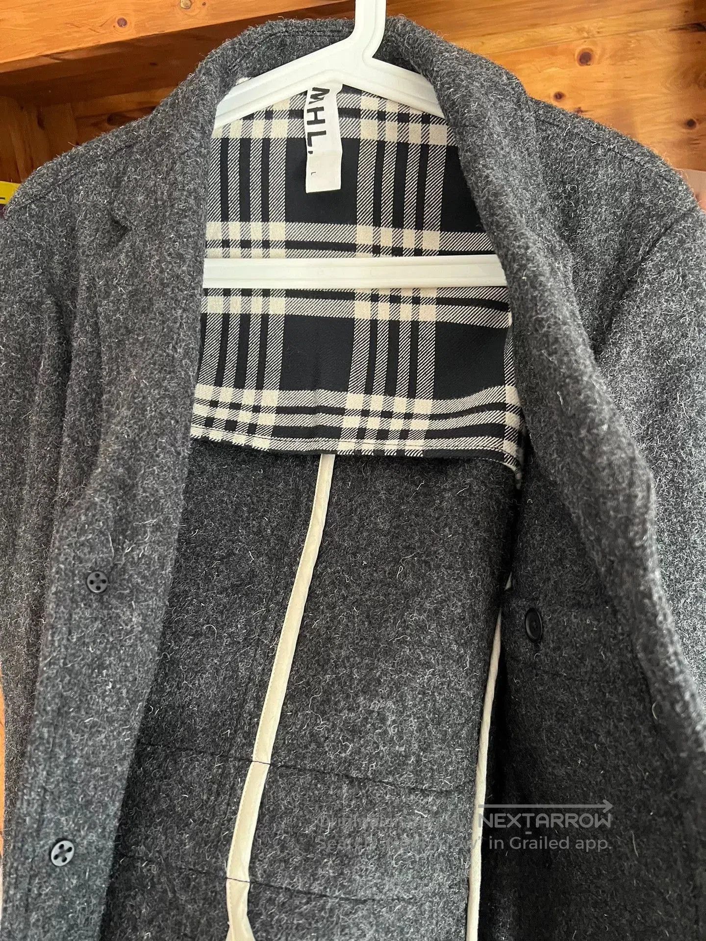 RRL Ralph Lauren Vintage Gray Wool Suit Jacket. Size US L / EU 52-54 / 3 - 6 Thumbnail