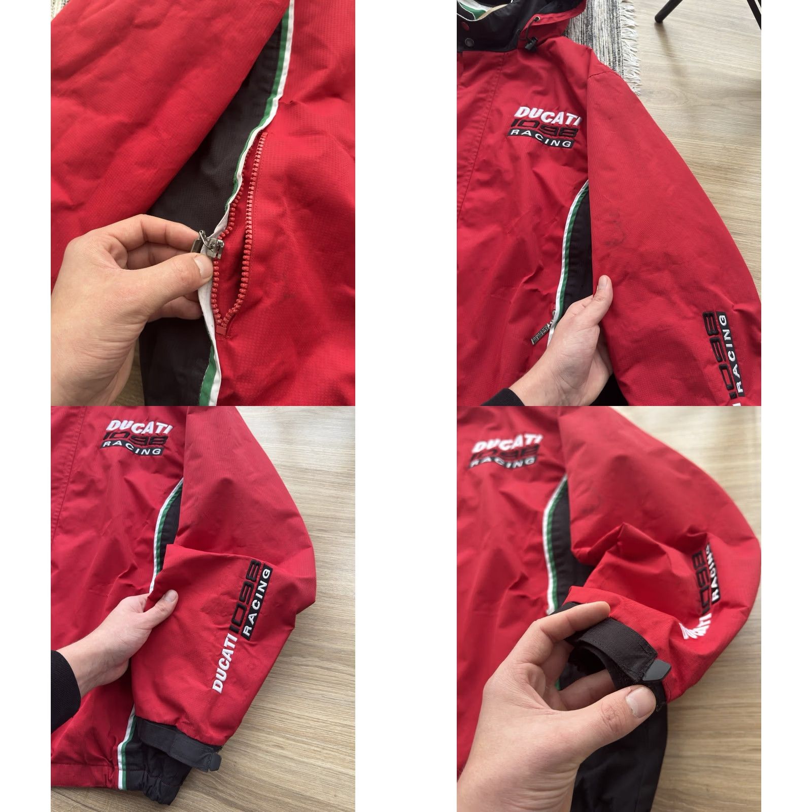 Vintage VINTAGE Ducati 1098 Racing Red Windbreaker Jacket Mens XL Size Nike? Size US XL / EU 56 / 4 - 8 Thumbnail