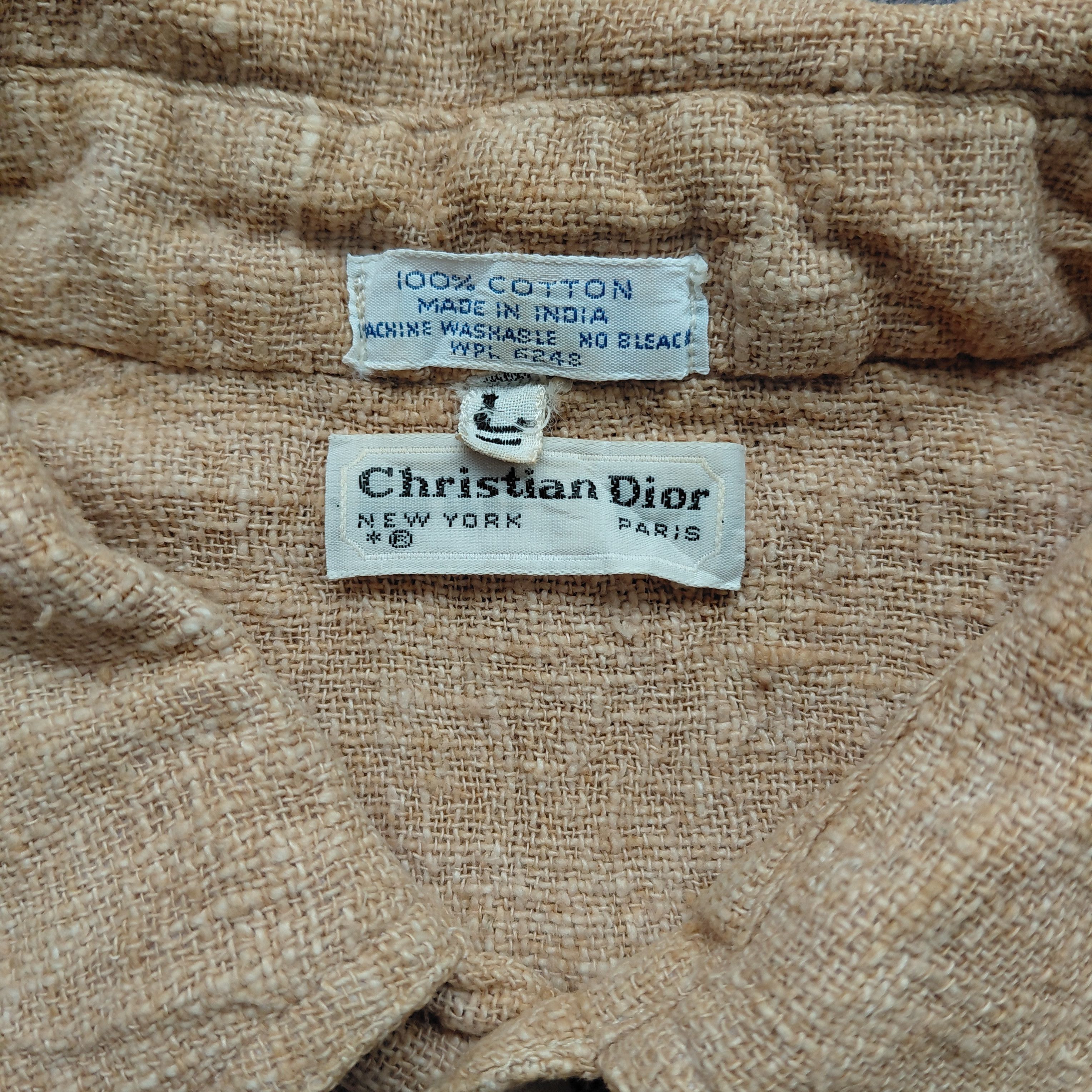 Christian Dior Monsieur Vintage Christian Dior Shirt Size US L / EU 52-54 / 3 - 3 Thumbnail