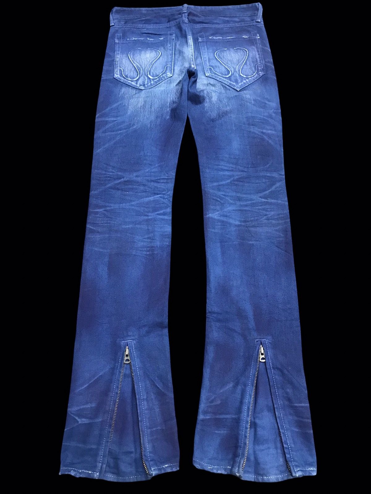 CIVARIZE 💥ARCHIVAL💥CIVARIZE Japan Streetwear Ankle Zipper Denim F75 Size US 30 / EU 46 - 9 Thumbnail