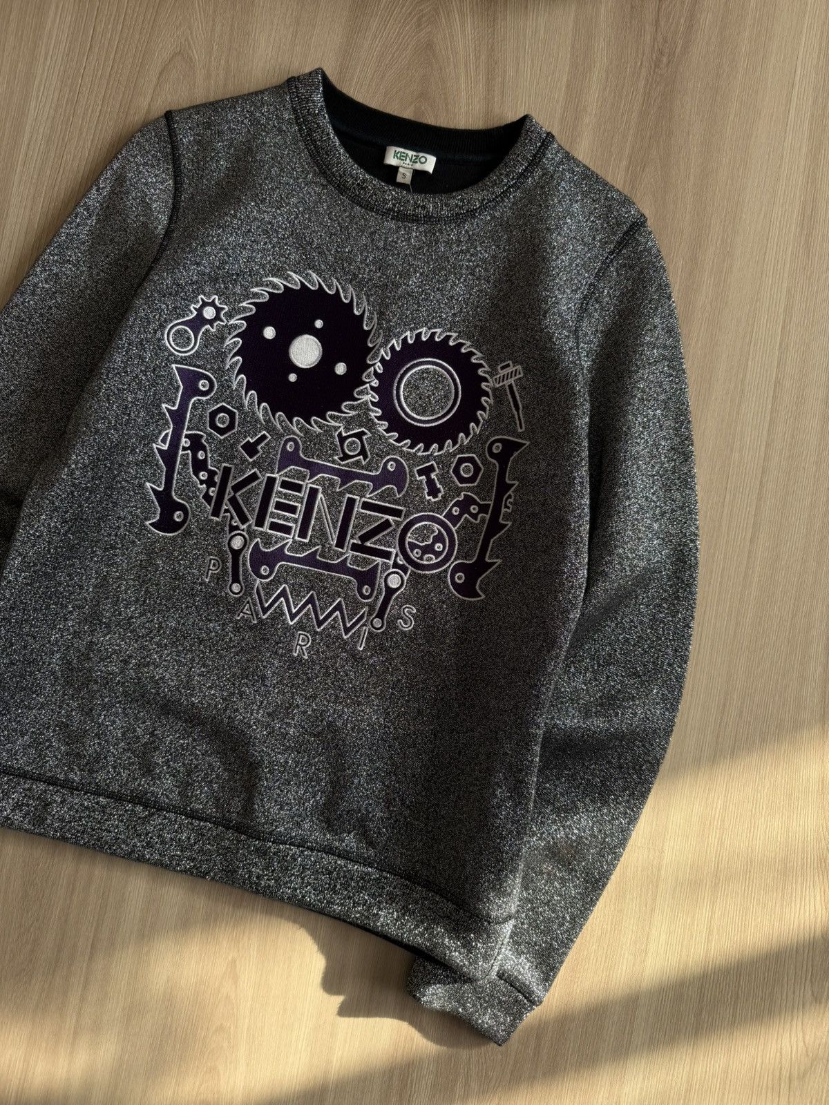 Kenzo Vintage RARE Kenzo Embroidered Monster Sweatshirt 90s Size S / US 4 / IT 40 - 5 Thumbnail
