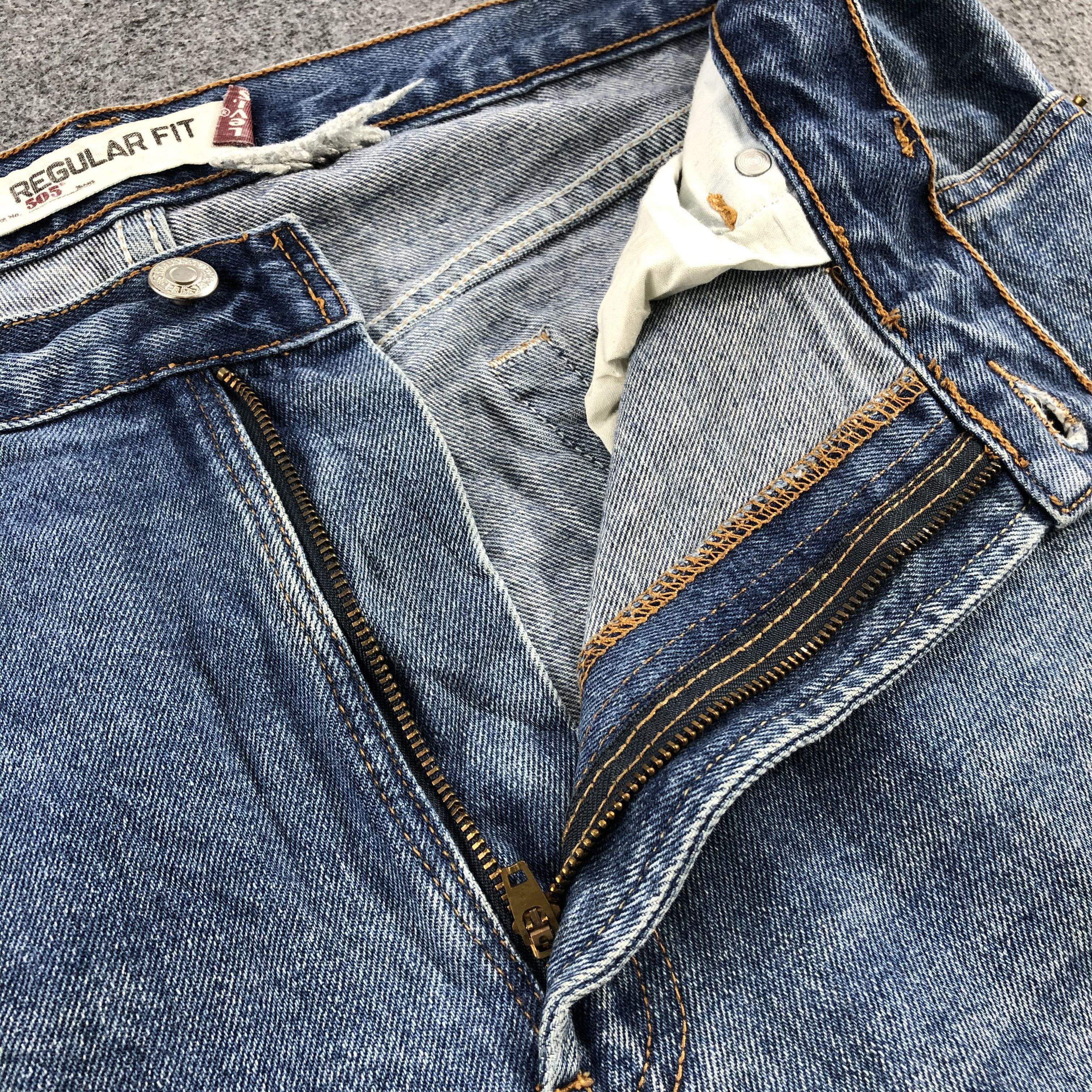 Levi's Vintage 90s Levis 505 Jeans-JM720 Size US 37 - 8 Thumbnail