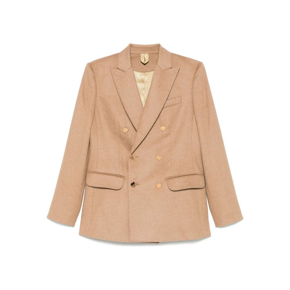 Max Mara Max Mara NEUTRALS Jackets - Blazers Size S / US 4 / IT 40 - 1 Thumbnail