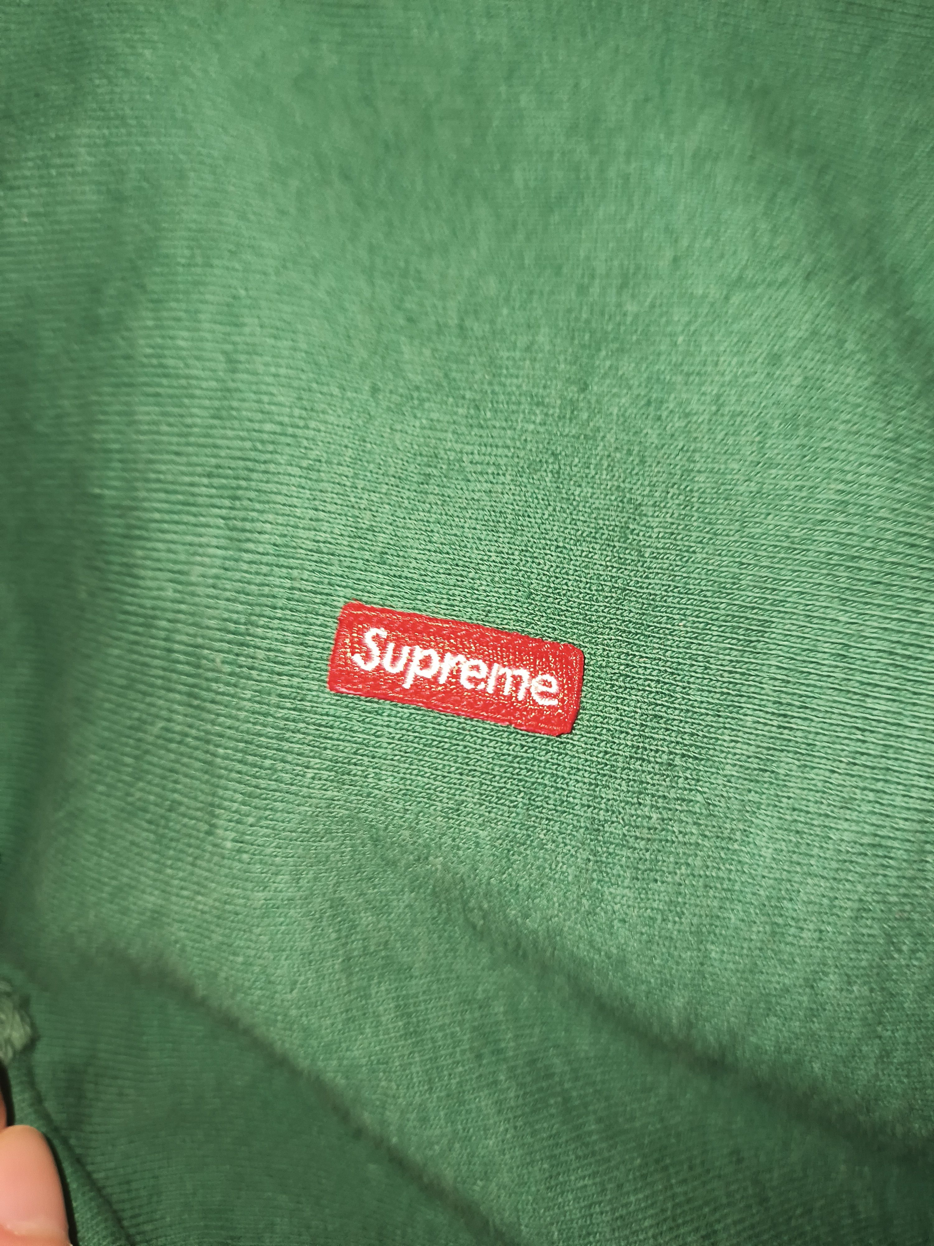 Supreme Supreme small box logo pine green fw21 Size US XL / EU 56 / 4 - 3 Thumbnail