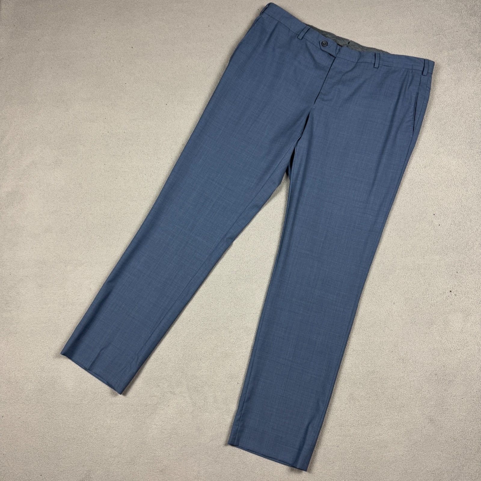 J.Hilburn J. Hilburn Trousers Vitale Barberis Canonico Wool Grey 38x31 Size US 38 / EU 54 - 1 Thumbnail