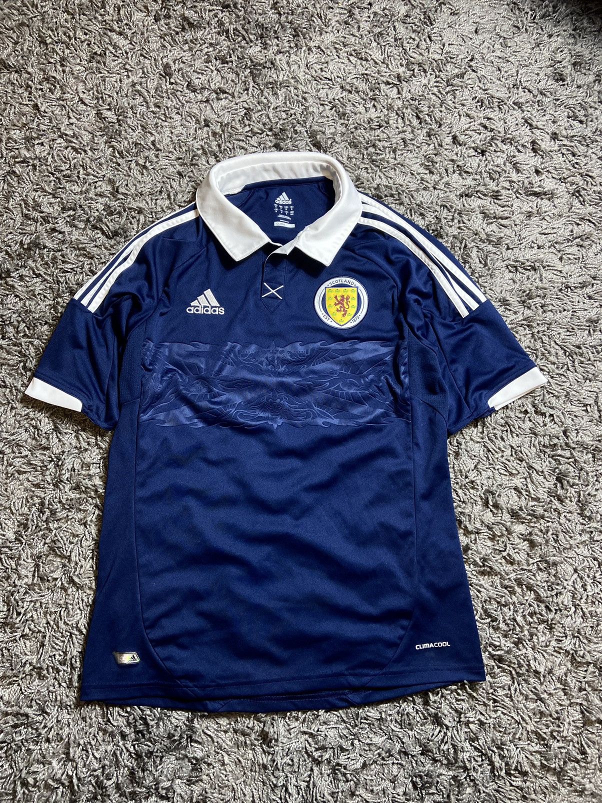 Vintage SCOTLAND JAPAN STYLE SOCCER BLOCK CORE JERSEY Size US M / EU 48-50 / 2 - 1 Thumbnail