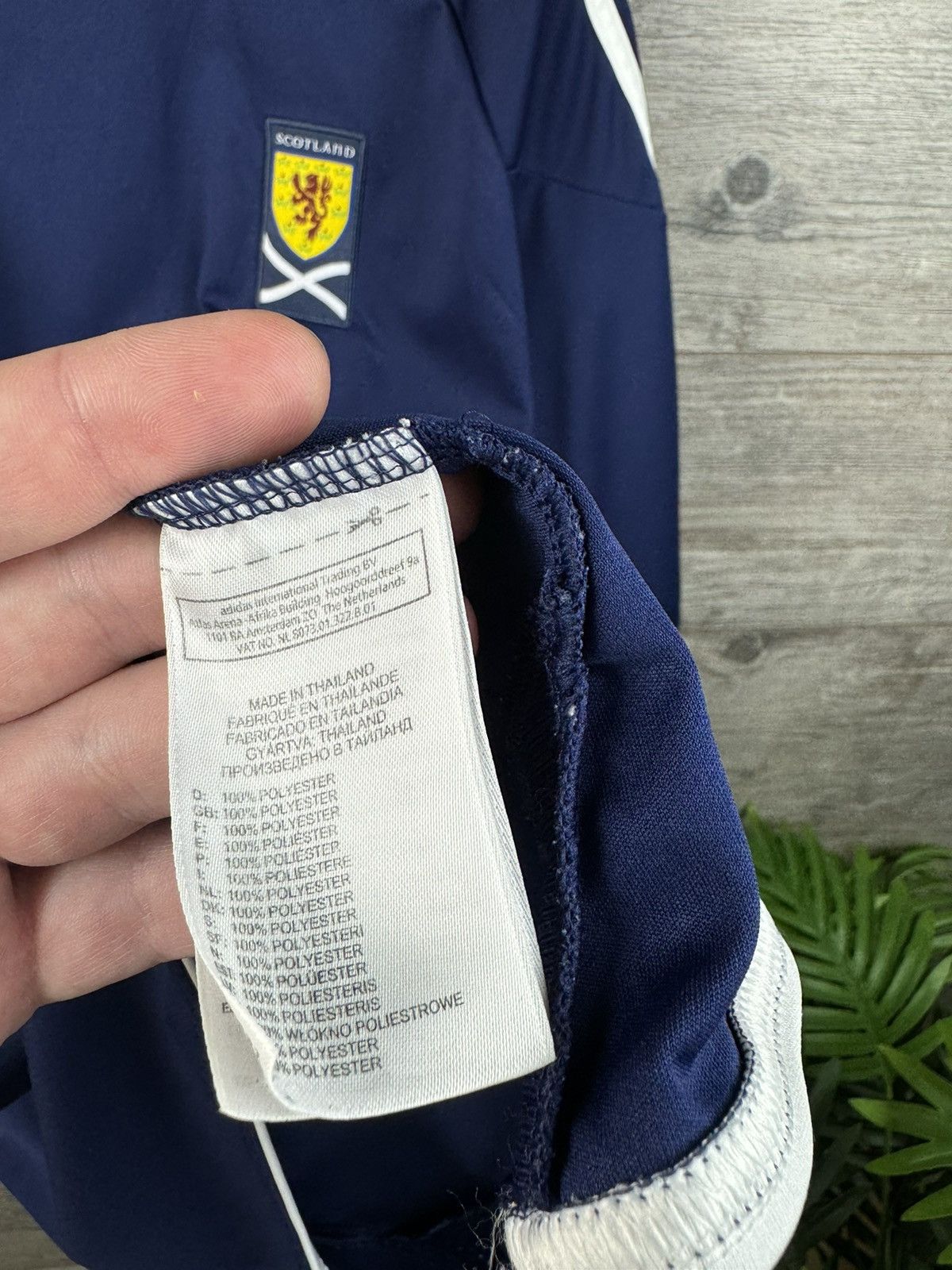 Adidas ADIDAS SCOTLAND 2010 2011 HOME SHIRT FOOTBALL SOCCER JERSEY Size US L / EU 52-54 / 3 - 11 Thumbnail