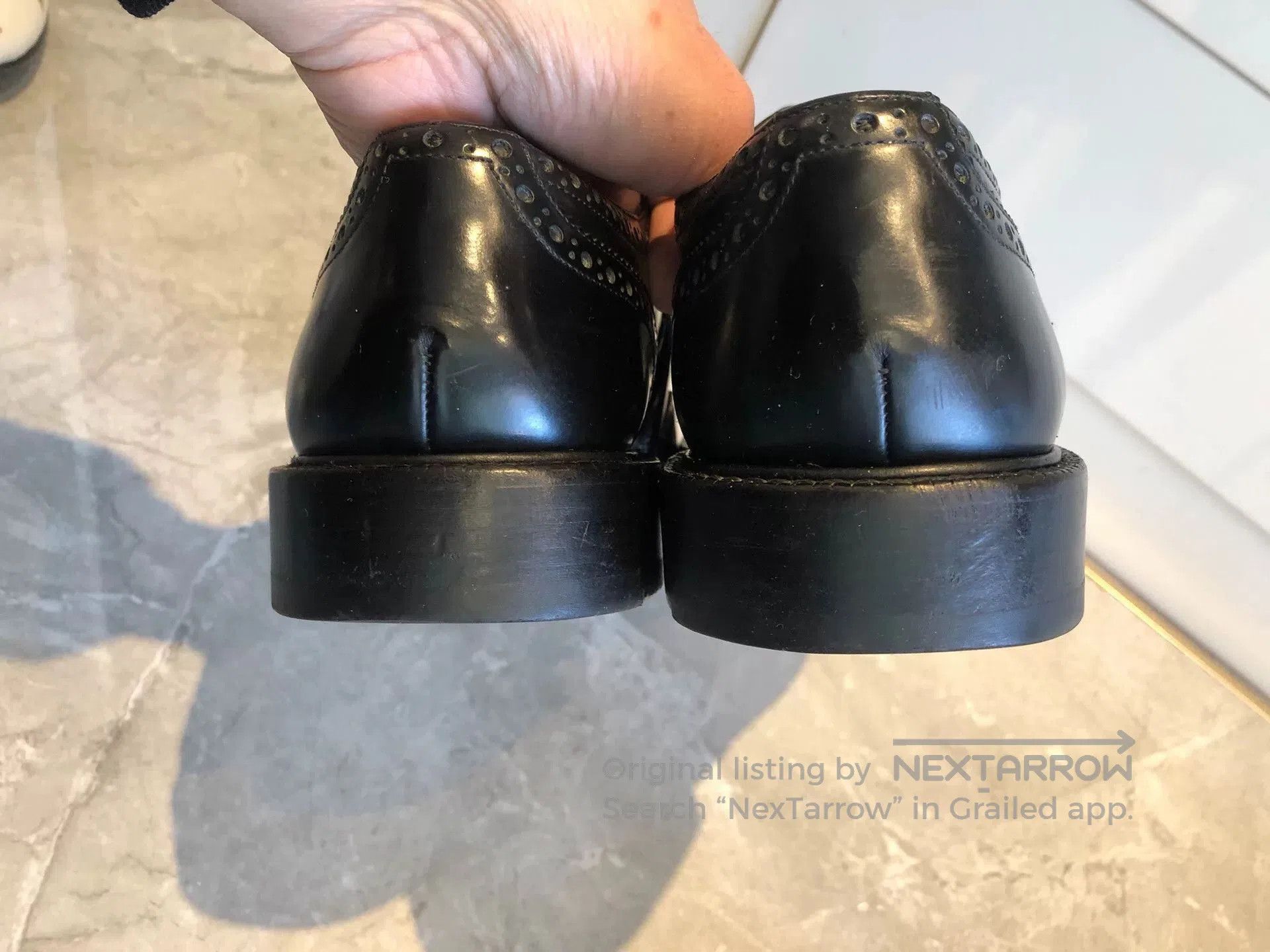 Valentino Valentino Men's Brogue Leather Shoes. Size US 9.5 / EU 42-43 - 6 Thumbnail