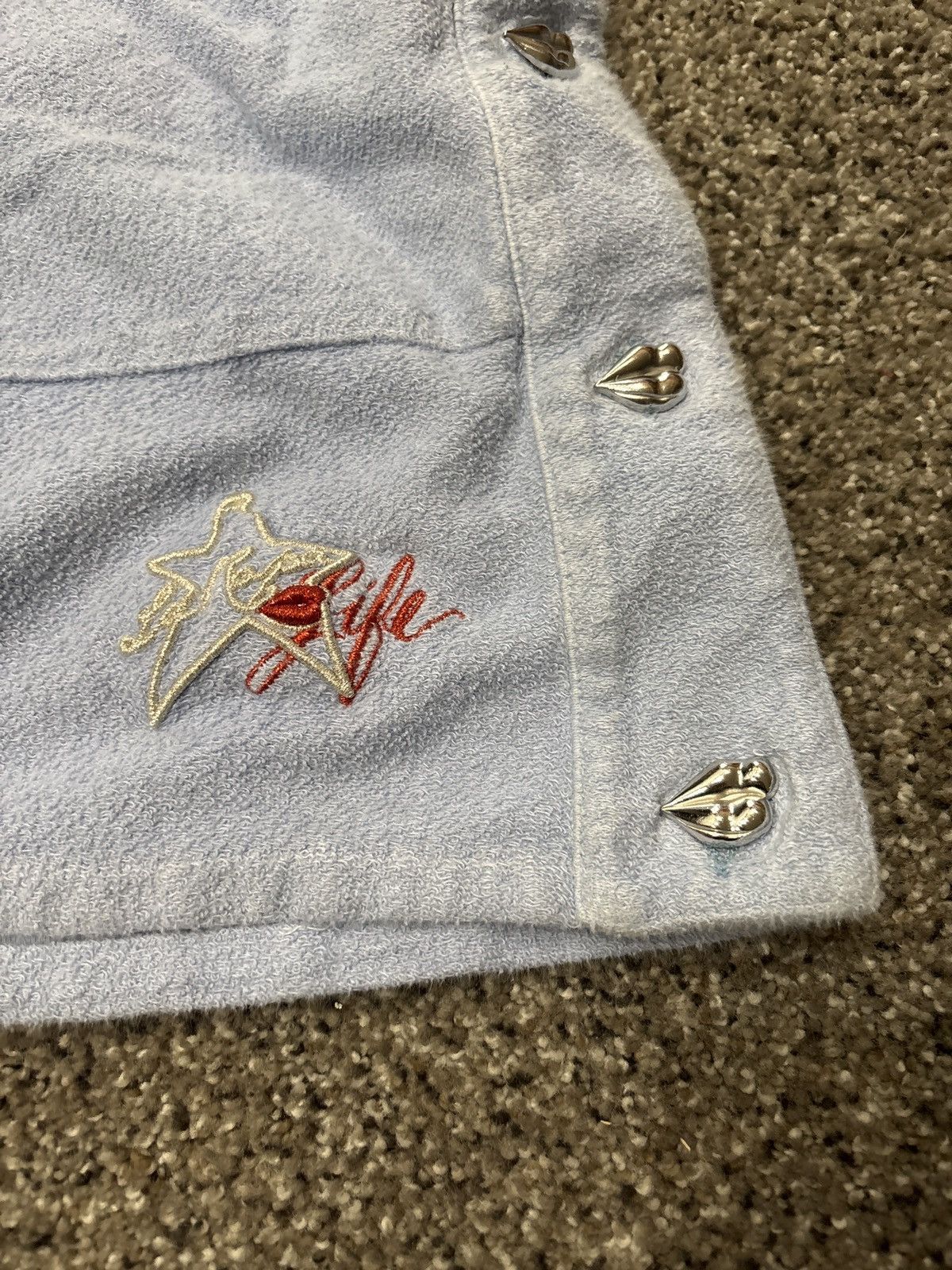 LaRopa Baby blue track shorts by La Ropa! Size US 32 / EU 48 - 2 Thumbnail