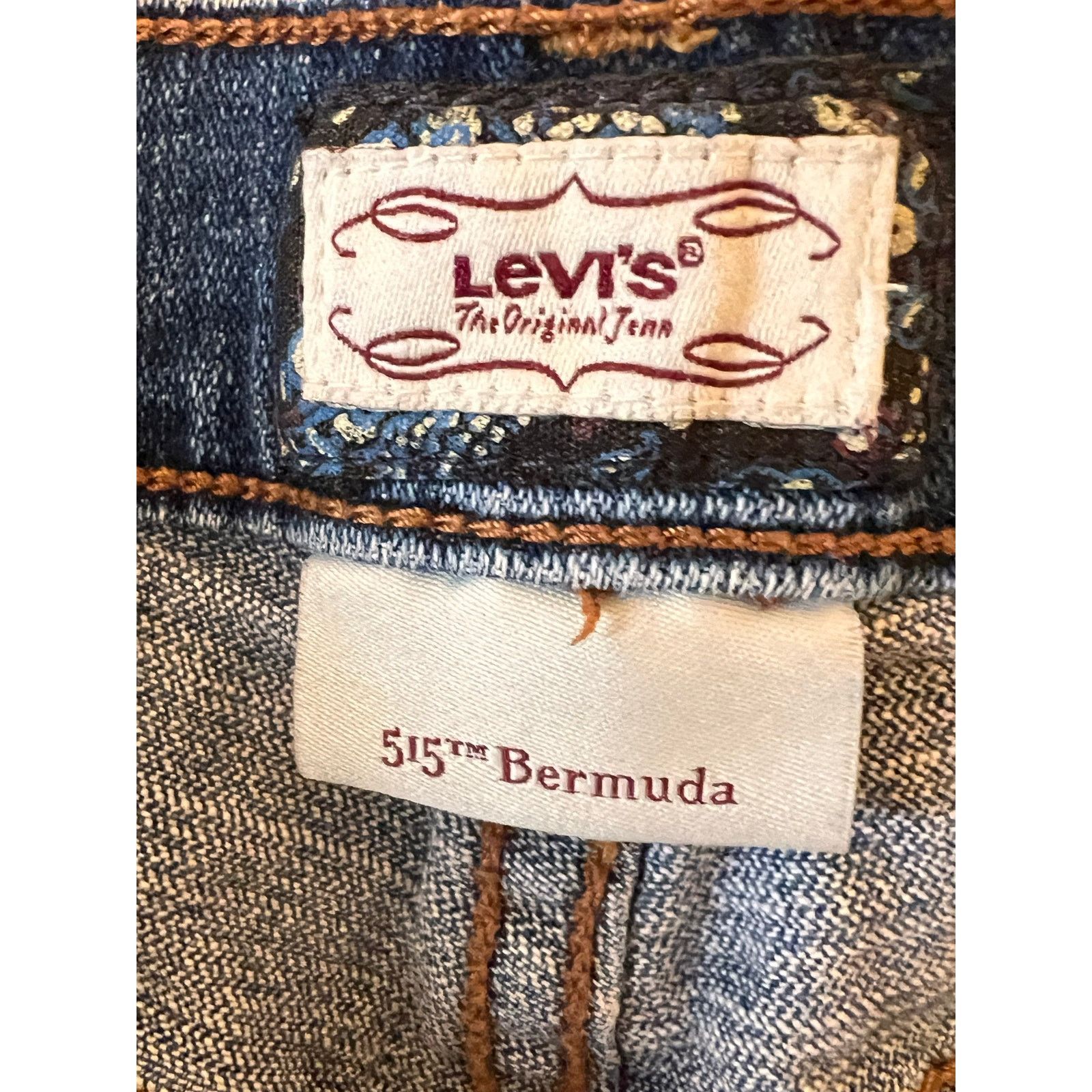 Levi's Levi's 515 Bermuda Denim Shorts Blue Women's Size 8 Size 30" / US 8 / IT 44 - 5 Thumbnail