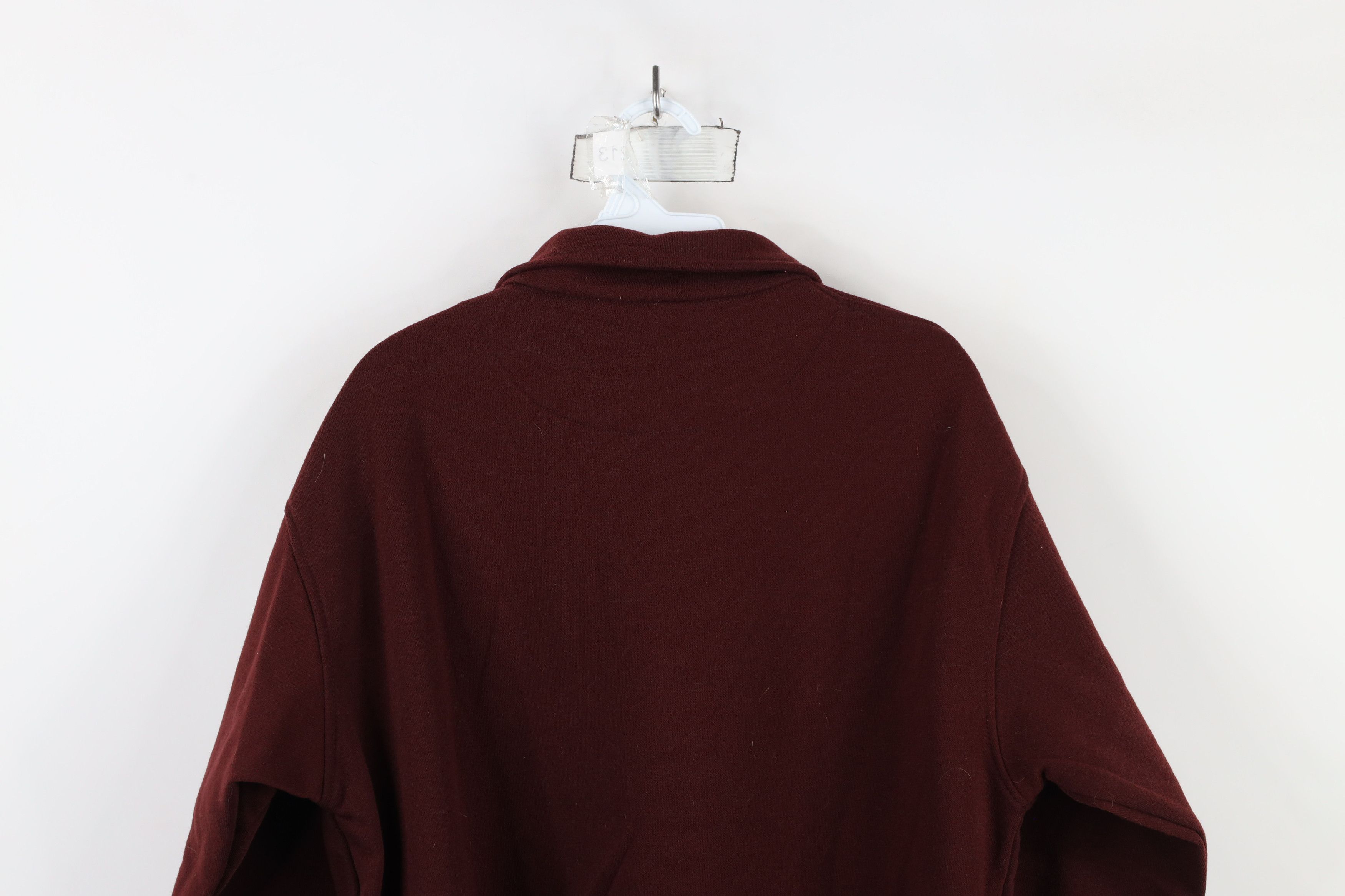 Vintage Vintage 90s Streetwear Blank Collared Pullover Sweatshirt Size US M / EU 48-50 / 2 - 8 Thumbnail