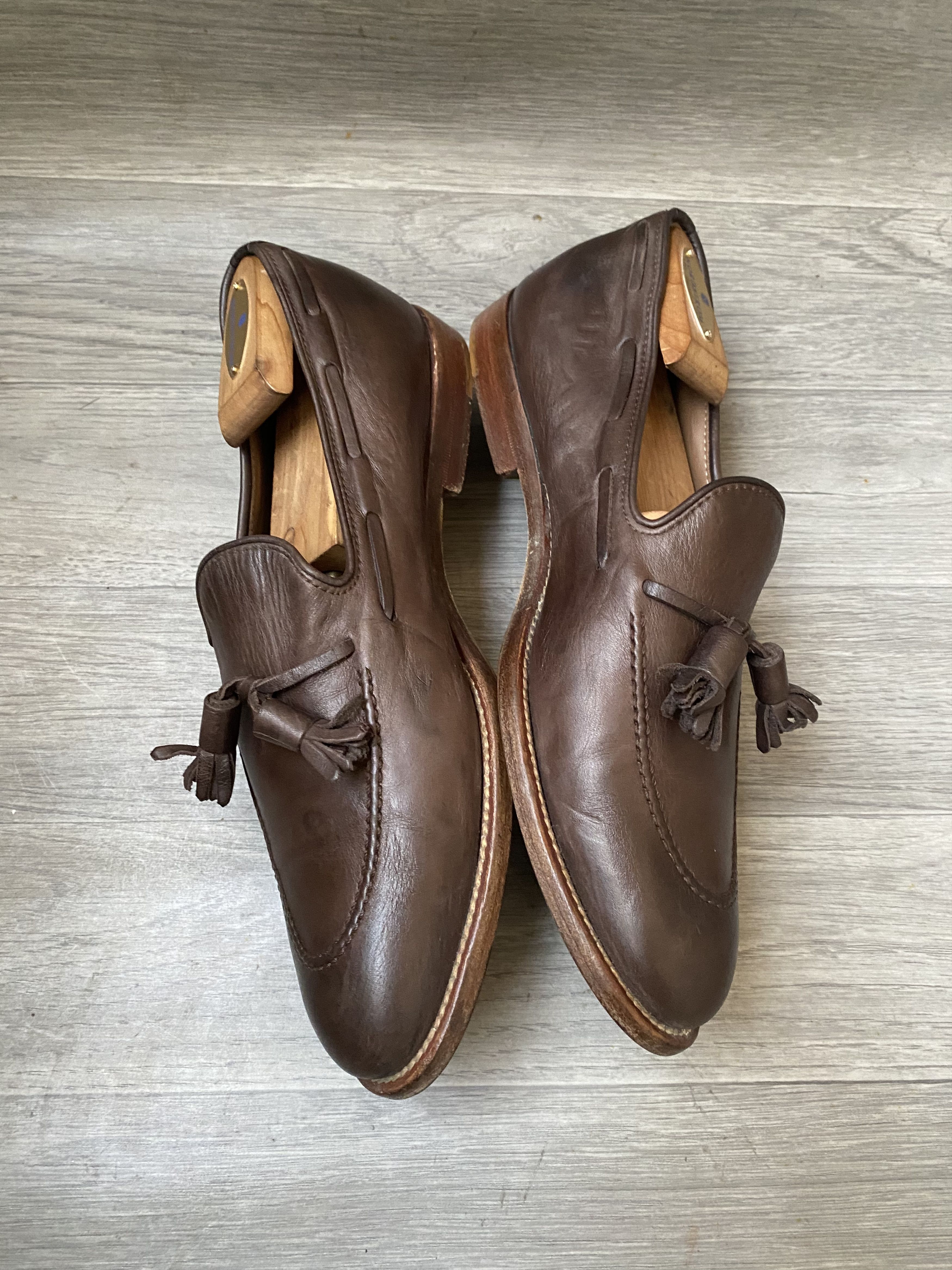 Brunello Cucinelli Brunello cucinelli brown tassel loafers sz 42 Size US 9 / EU 42 - 7 Thumbnail