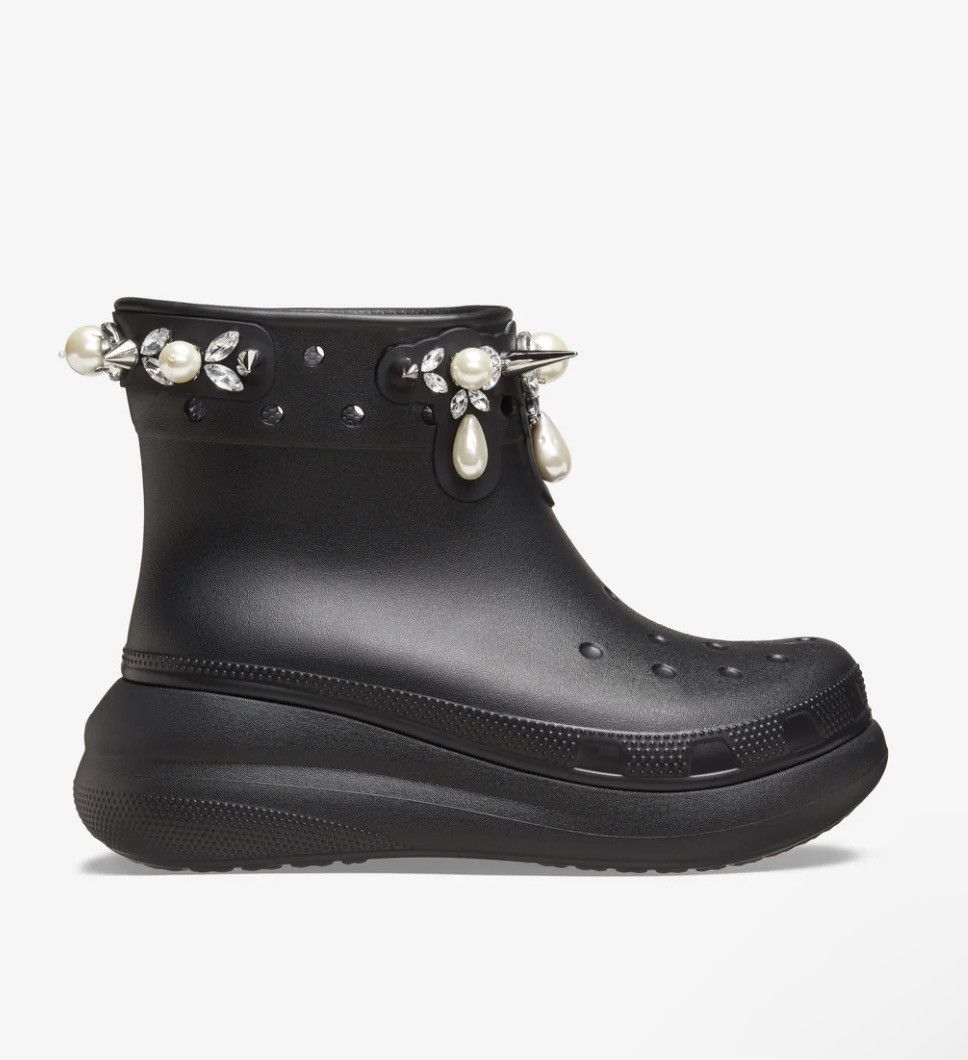 Crocs × Simone Rocha Simone Rocha Crocs Crush Boot Black Women size 10 Men size 8 Size US 10 / IT 40 - 1 Thumbnail