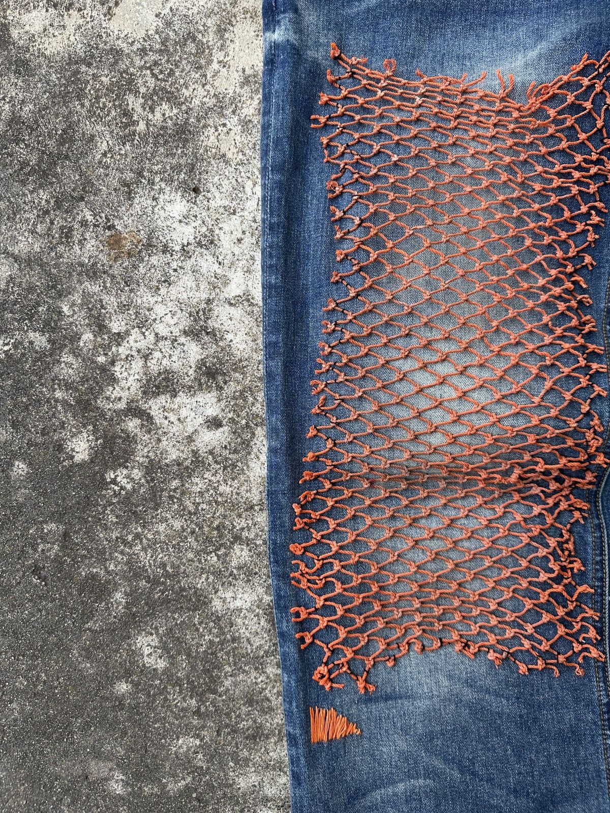 Vintage Y2K boot cut flare released hem patchwork Hysteric denim Size US 37 - 5 Thumbnail