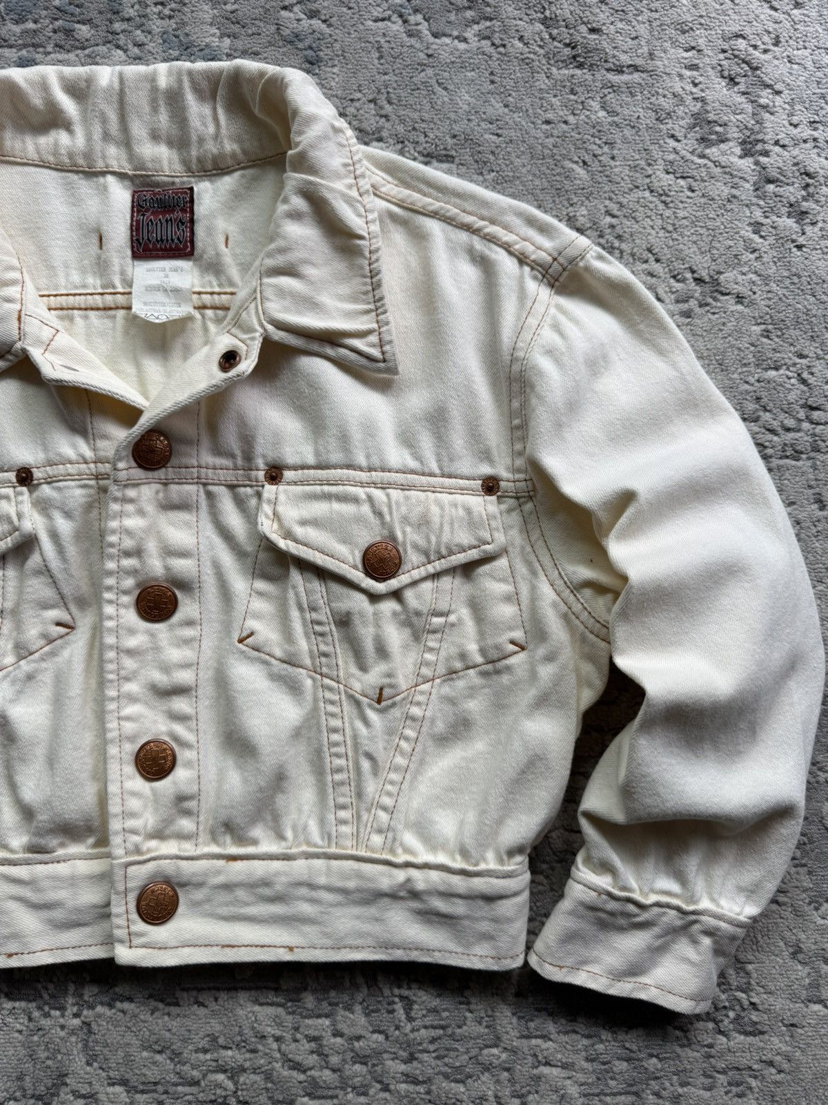 Jean Paul Gaultier Jean paul Gaultier Jeans Vintage 90s Shorty Jacket size 38 Size M / US 6-8 / IT 42-44 - 5 Thumbnail