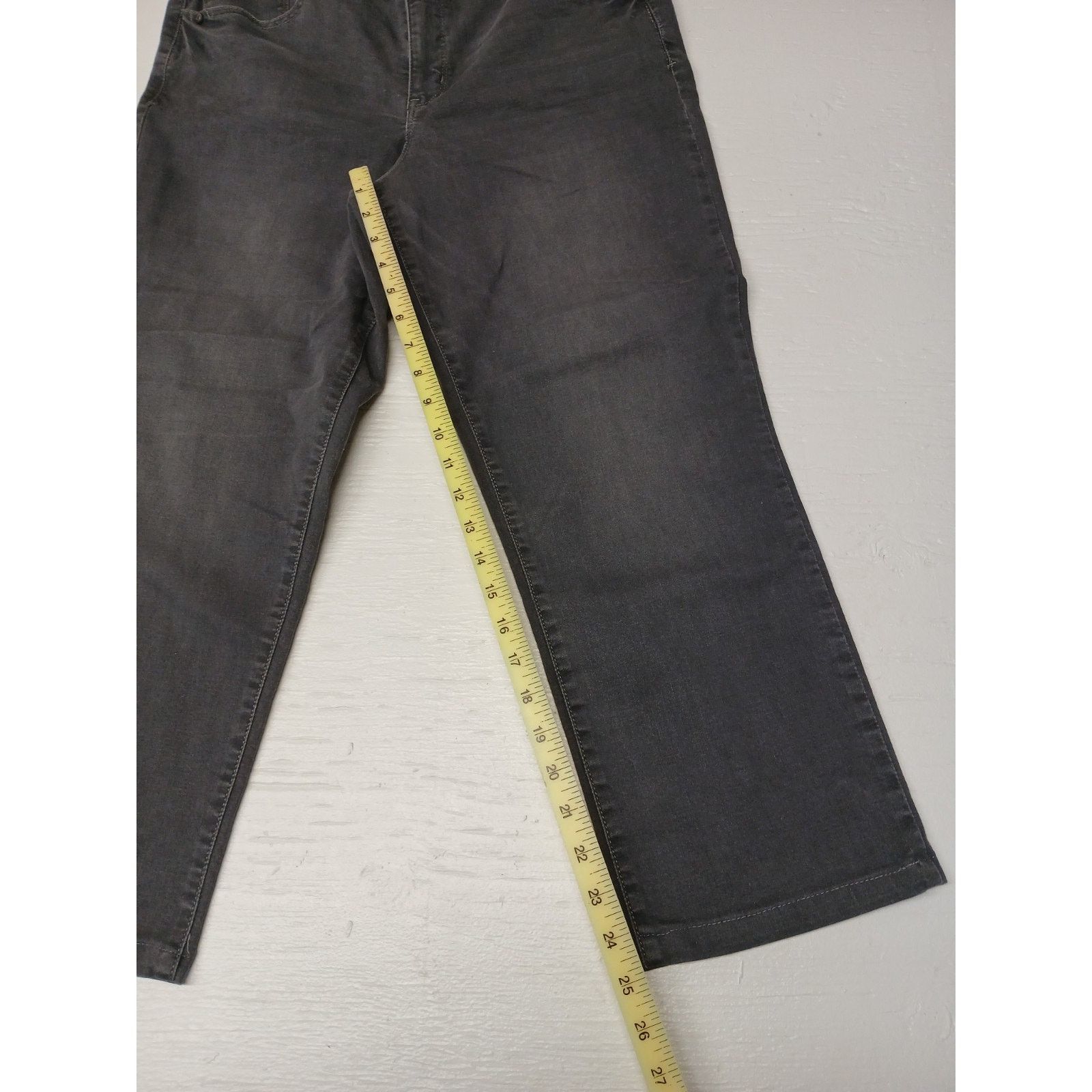 Other Wit & Wisdom Gray (12) Womens Comfort Casual Jeans Size 34" / US 12 / IT 48 - 3 Thumbnail