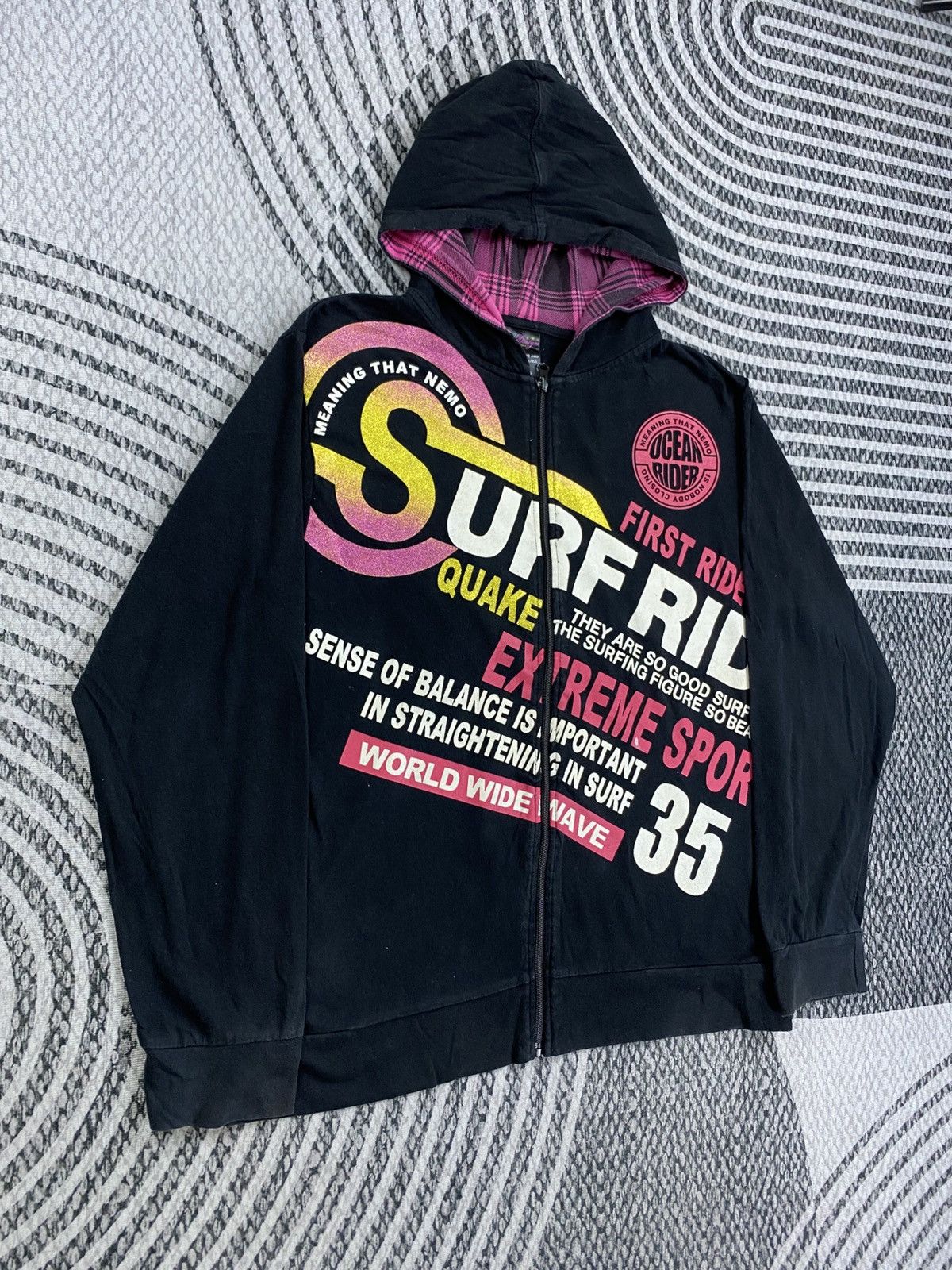 Hysteric Glamour Vintage Surf Rid Nice Zipper Sweater Jacket Size US M / EU 48-50 / 2 - 3 Thumbnail