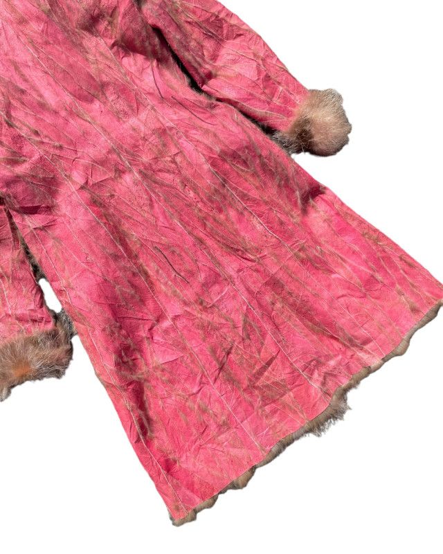 Other Vintage Reversible Patchwork Fur and Leather Patchwork Coat Size M / US 6-8 / IT 42-44 - 6 Thumbnail