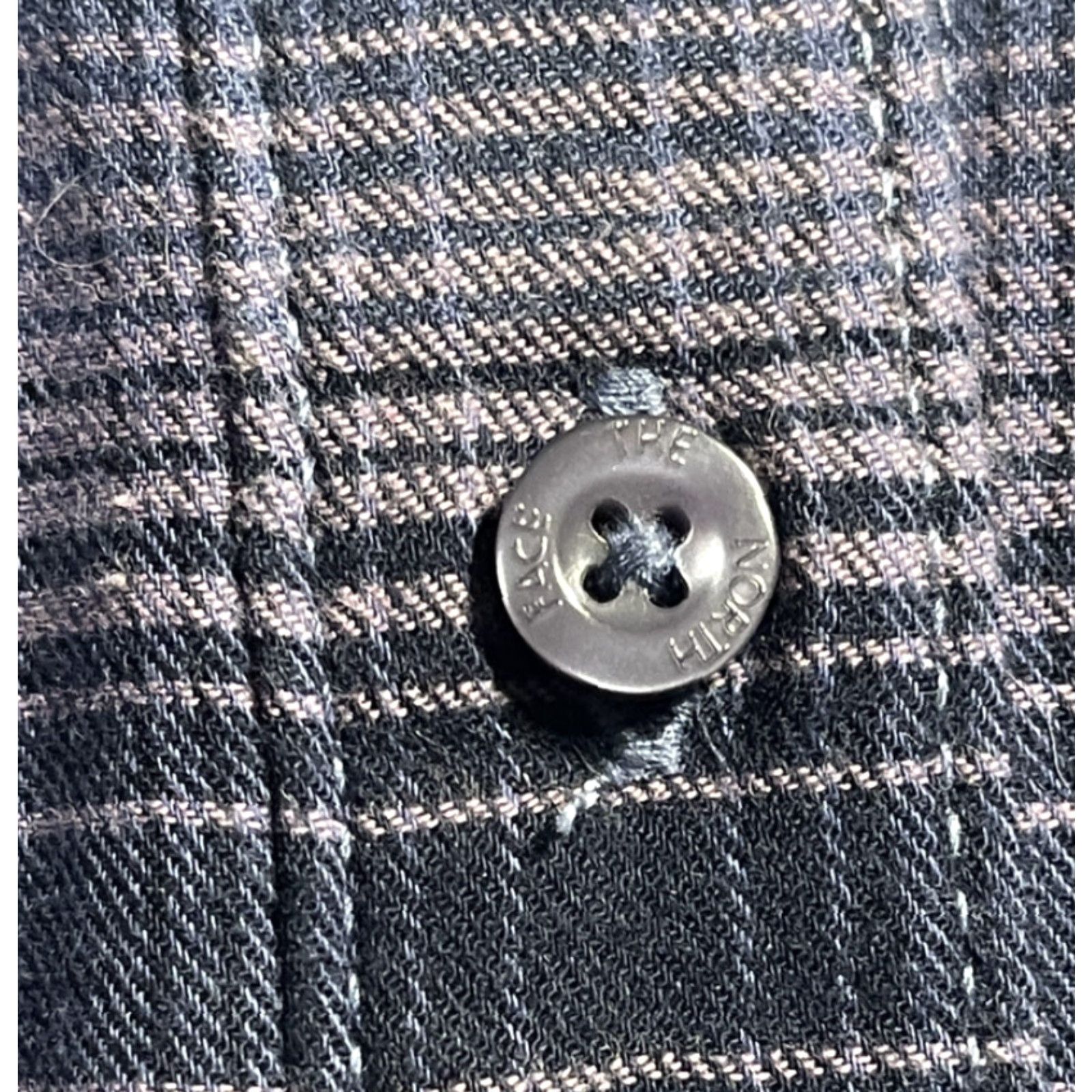 The North Face VINTAGE The North Face Womens Purple Lightweight Button-Up Shirt Hoodie XL Casual Golf, Summer, Spring Girls Size XL / US 12-14 / IT 48-50 - 7 Thumbnail