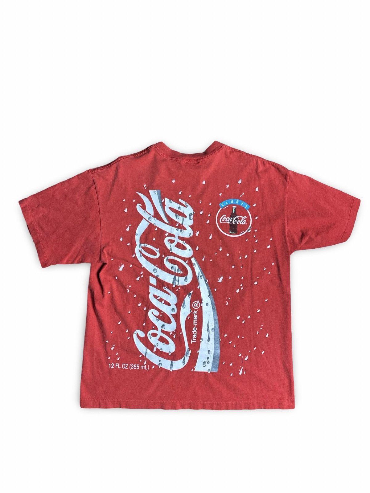 Japanese Brand × Vintage 90s Coca-Cola Single Stitch All Over Print T-Shirt Size US XL / EU 56 / 4 - 5 Thumbnail