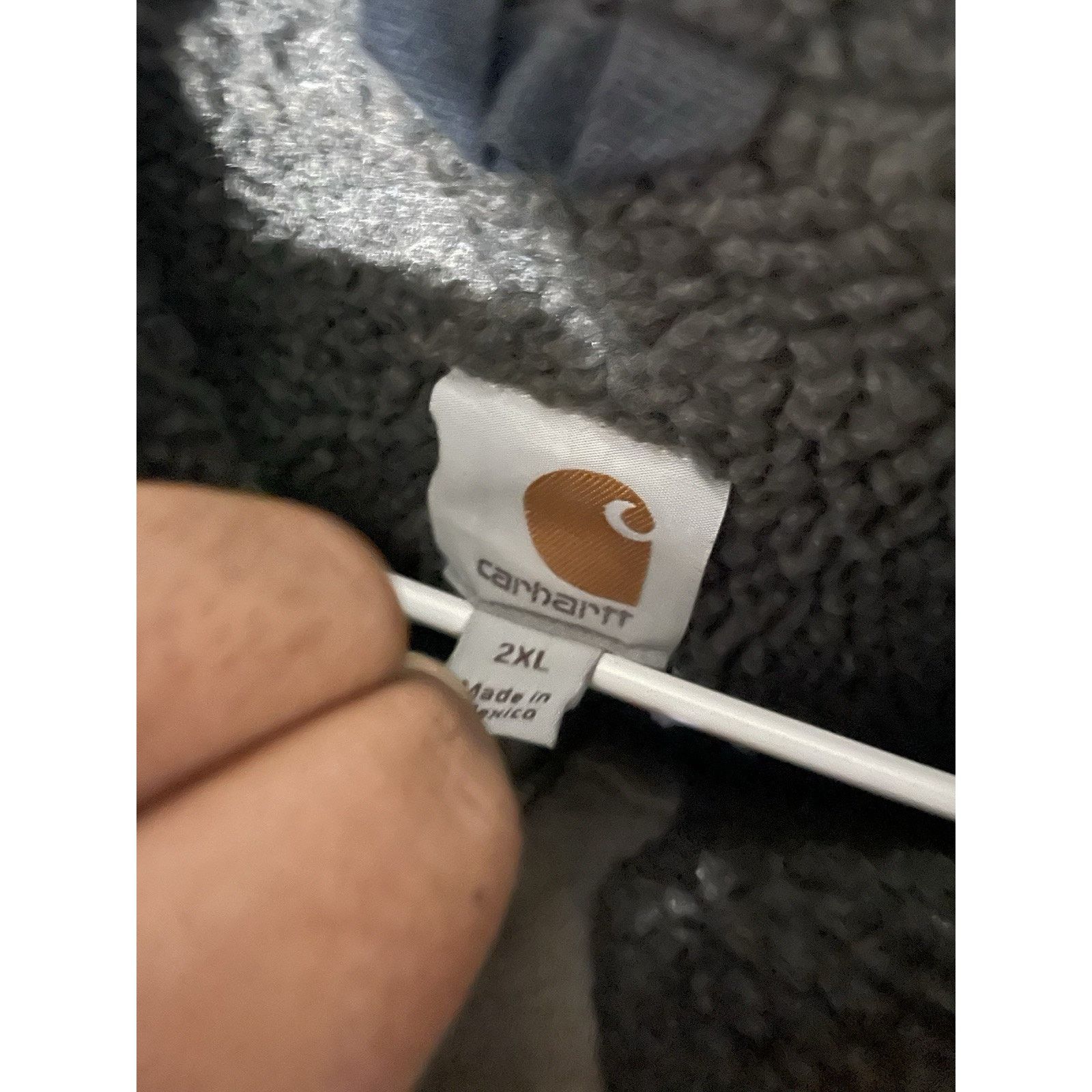 Carhartt Size 2XL- Carhartt Fleece Lined Sherpa Hoodie Gray Men Heavy Size US XXL / EU 58 / 5 - 3 Thumbnail