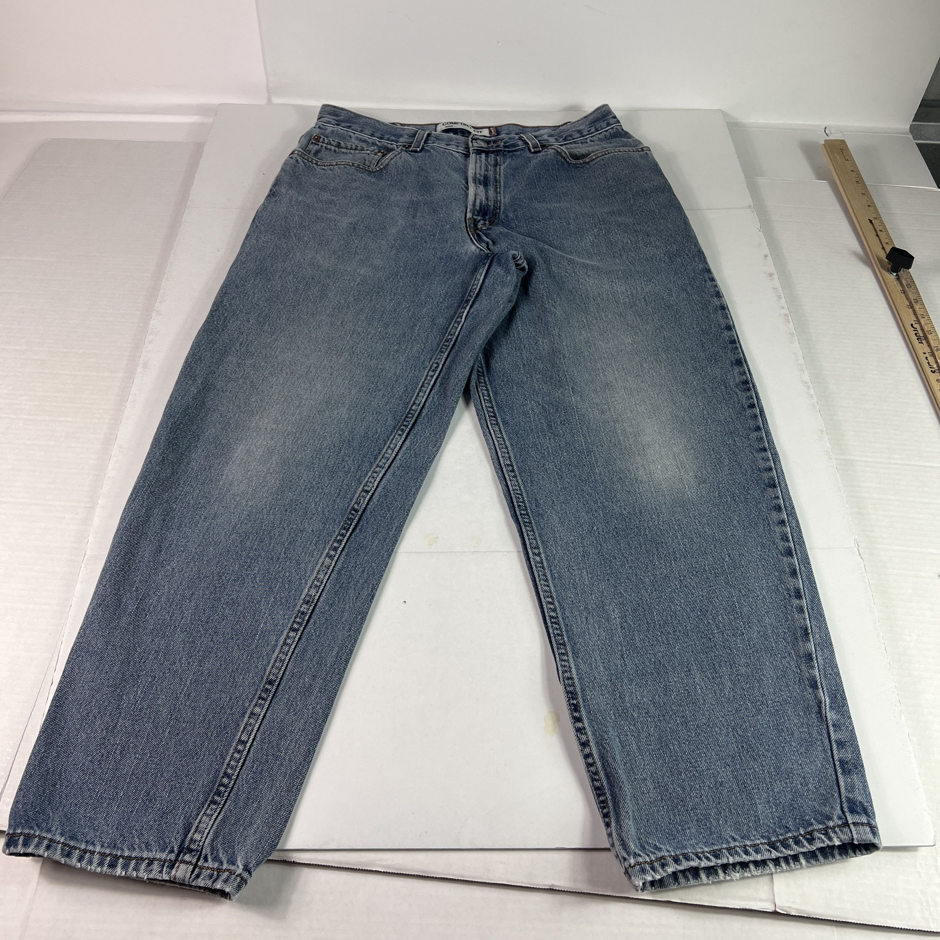 Levi's Y2K Levi's Jeans 560 Comfort Loose Fit Tapered Blue Denim Size US 33 - 1 Thumbnail