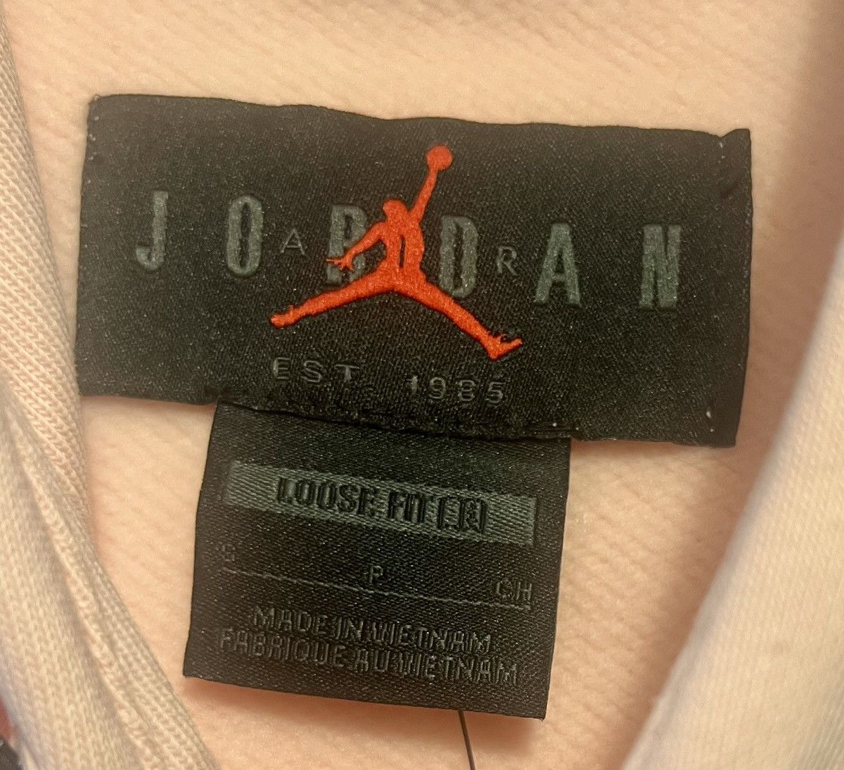 Jordan Brand Authentic Jordan 23 Engineered Hoodie atmosphere pink black Size US S / EU 44-46 / 1 - 6 Thumbnail