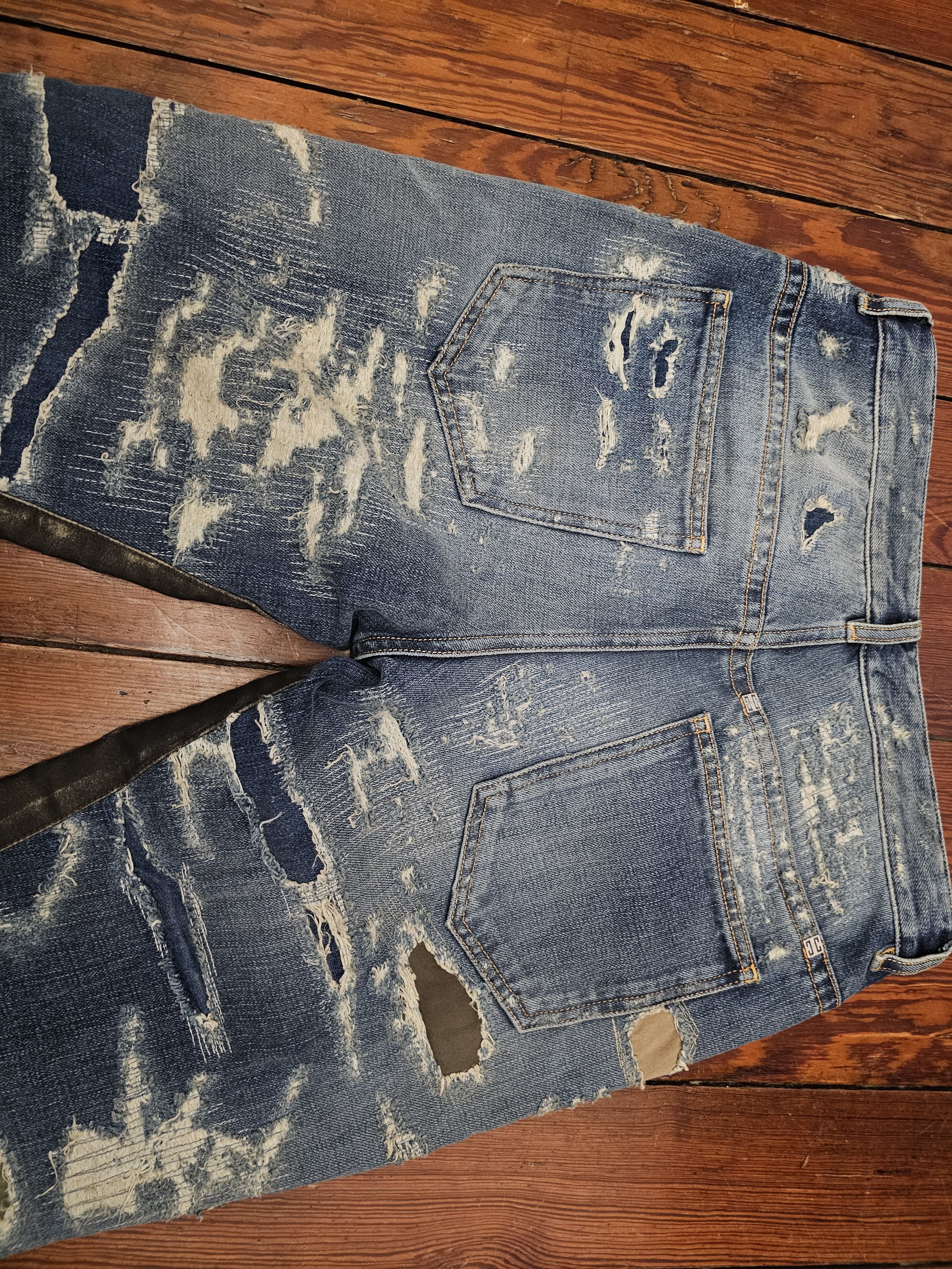 Givenchy Givenchy blue boro moleskin patch jeans, new with tags Size US 30 / EU 46 - 5 Thumbnail