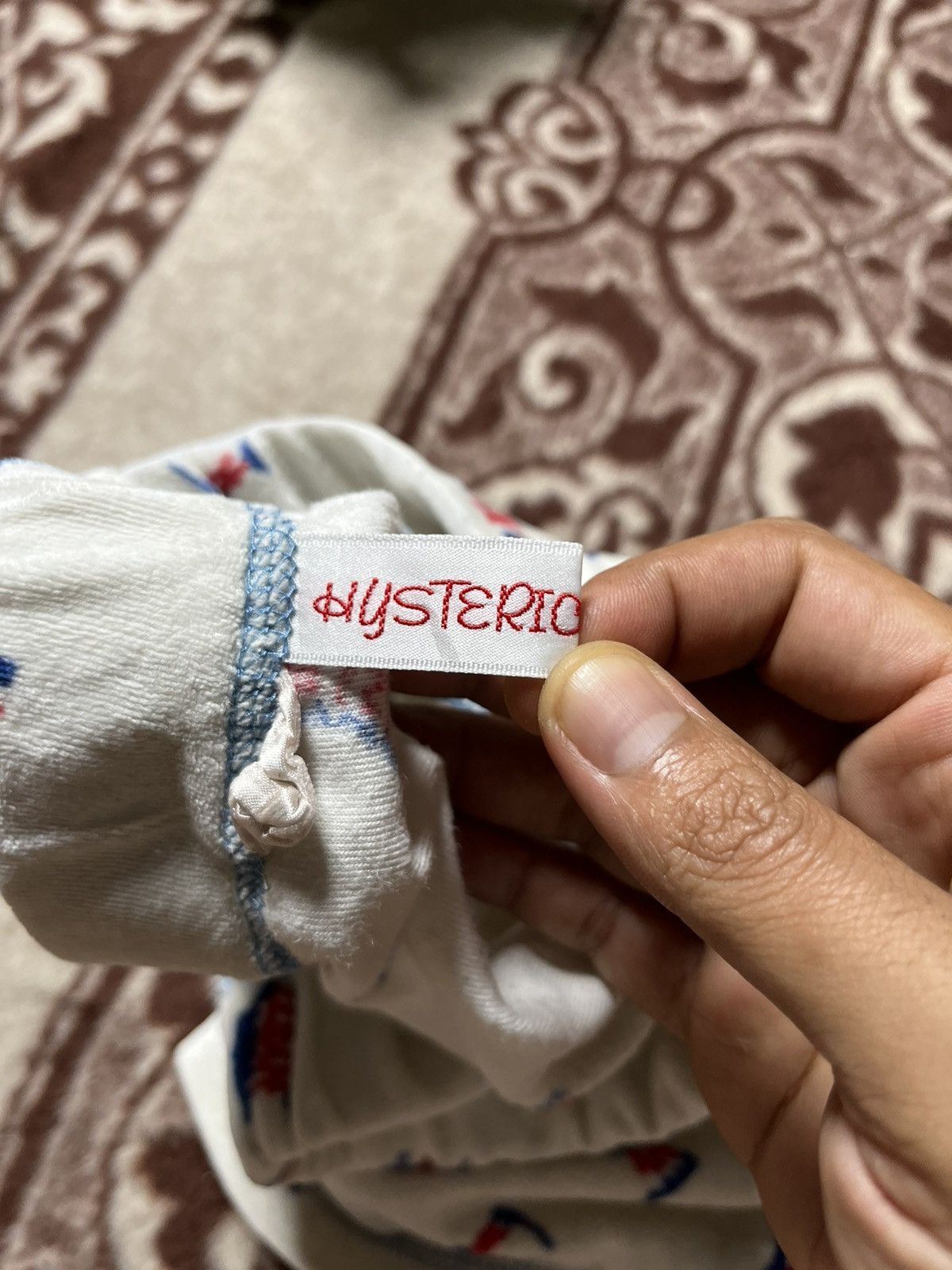 Hysteric Glamour × Japanese Brand × Vintage 🔥Vintage Hysteric Glamour Full Print Logo Sexy Short Pants 🇯🇵 Size 29" - 7 Thumbnail