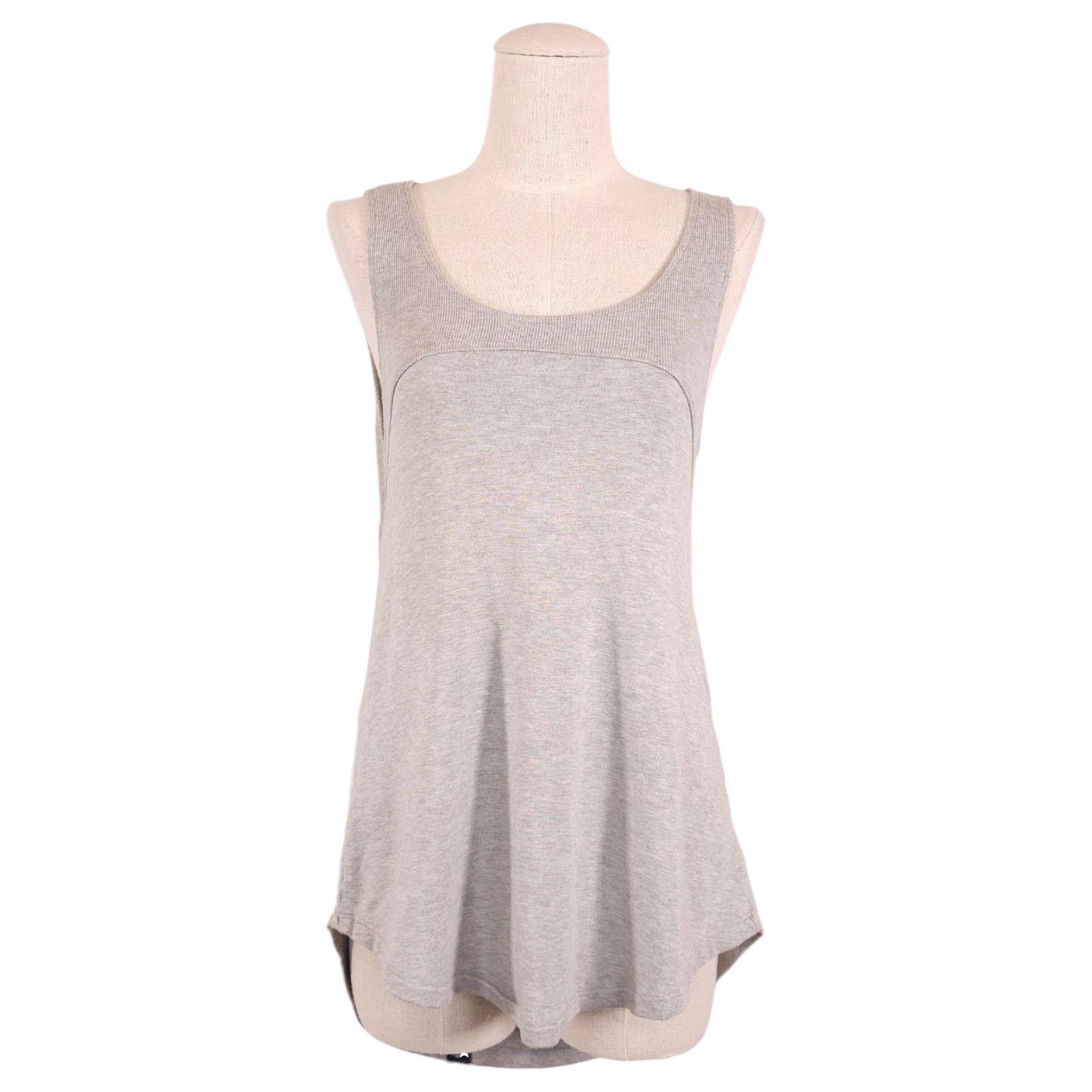 Beyond Yoga Beyond Yoga Open Back Draped Tank Top Gray Sz Small Size S / US 4 / IT 40 - 2 Thumbnail