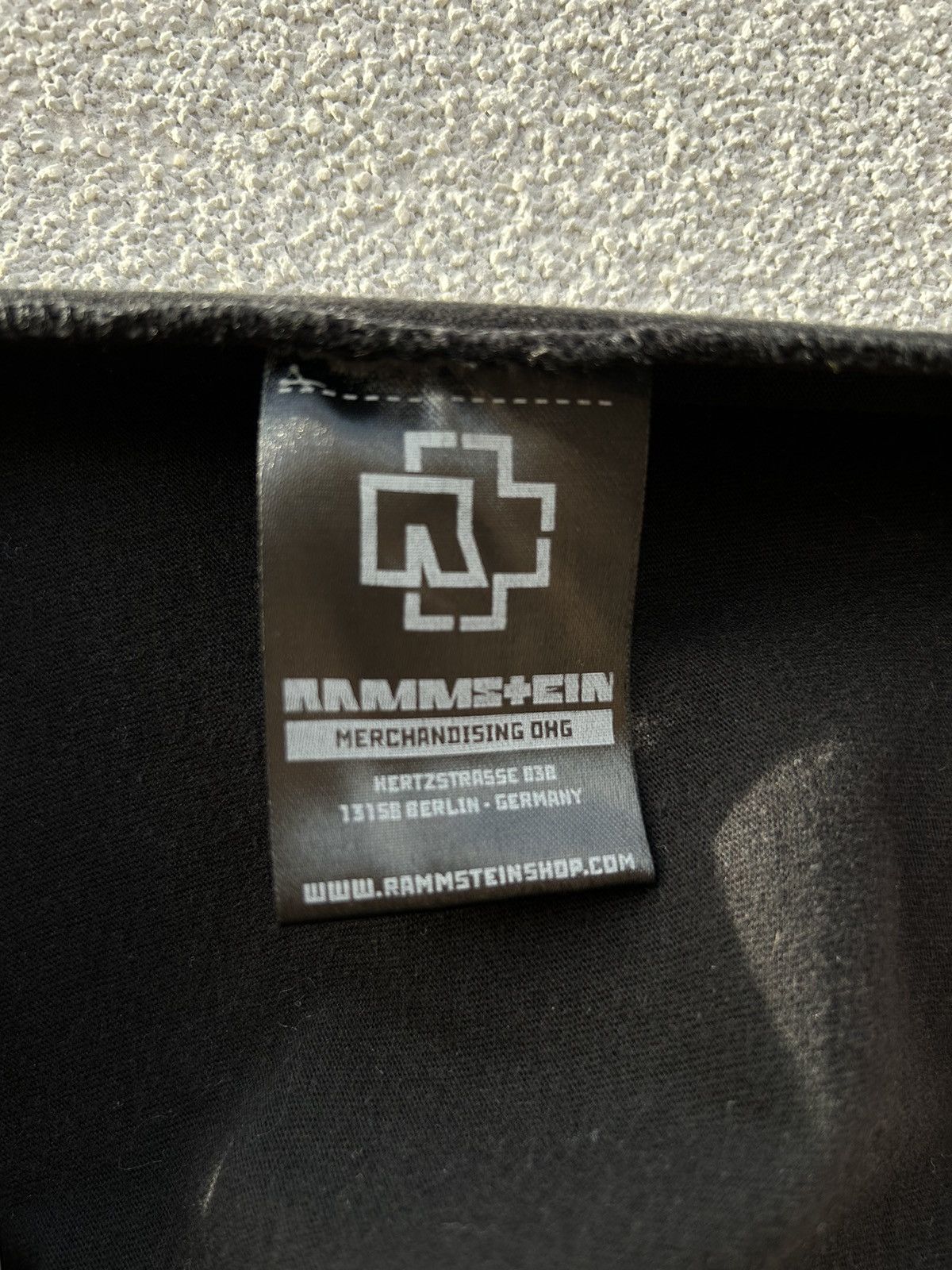 Band Tees × Vintage Vintage Rammstein T-Shirt In Black Size US XXL / EU 58 / 5 - 8 Thumbnail