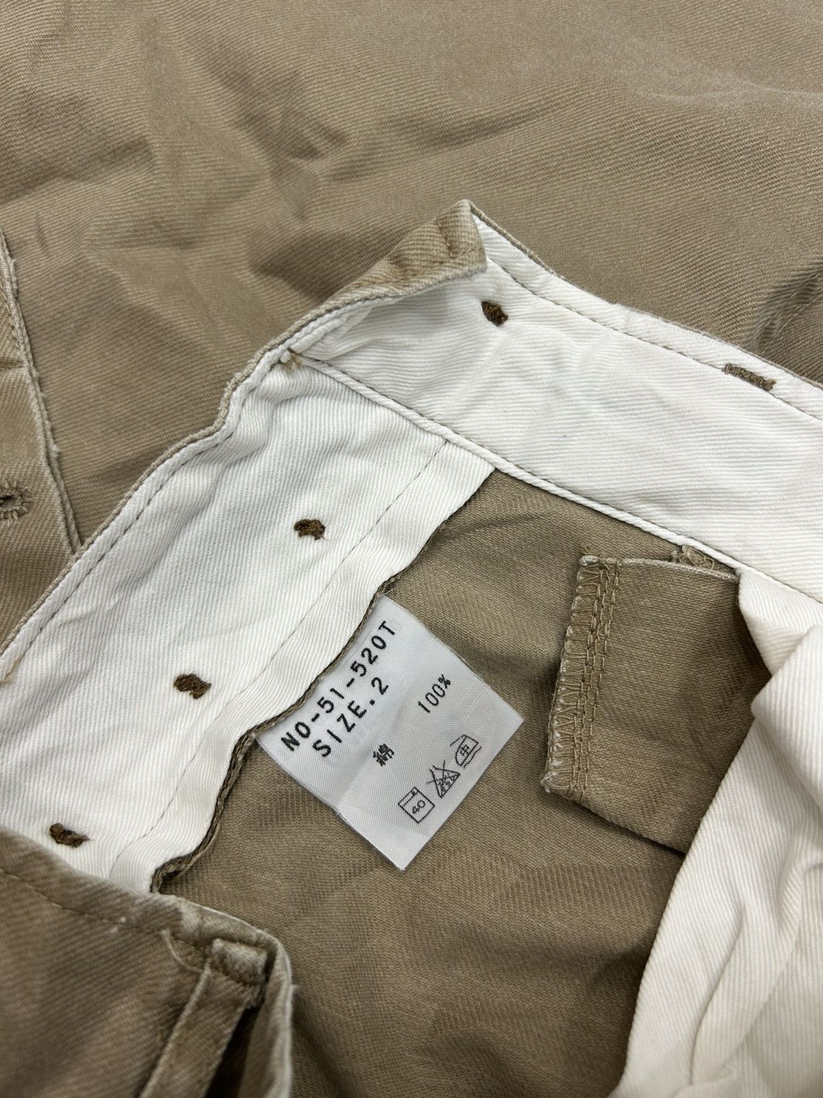 Japanese Brand Japanese Brand Omnigod Distressed Cotton Trousers Pants Size US 30 / EU 46 - 6 Thumbnail