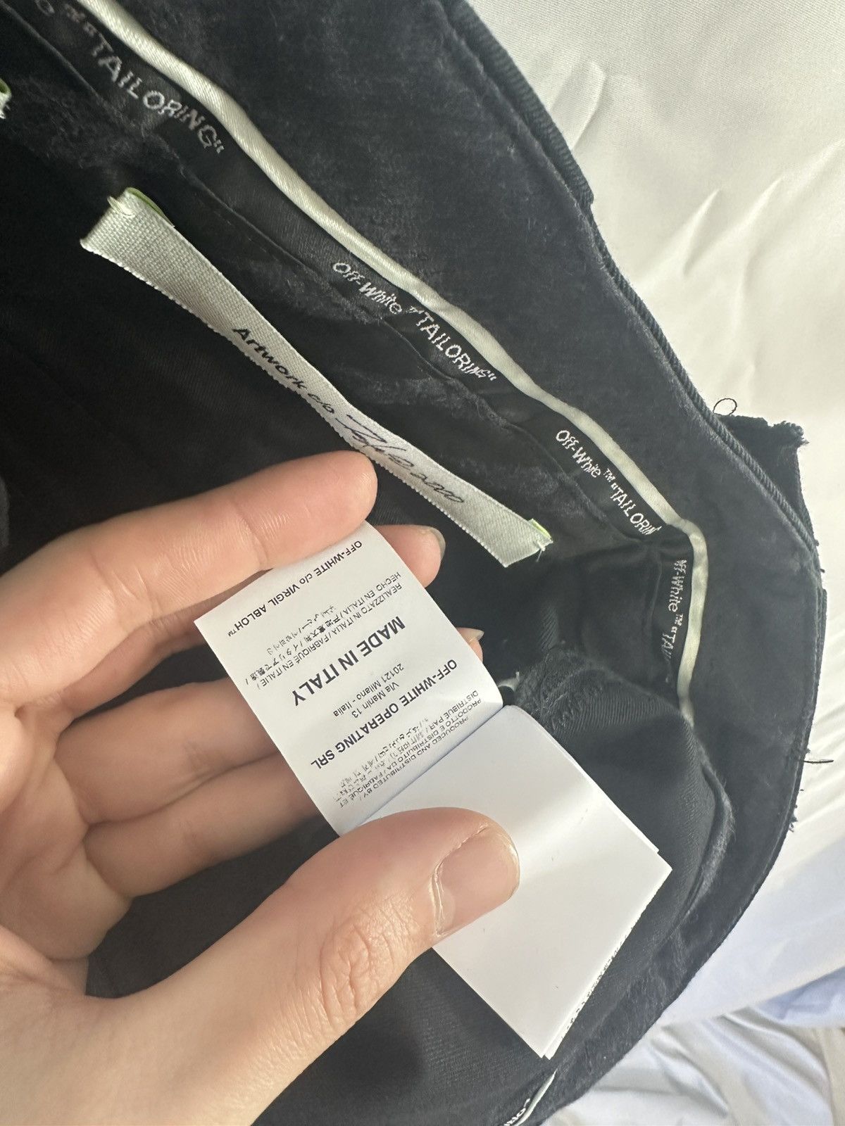 Off-White OFF-WHITE ARTWORK PANTS Size US 34 / EU 50 - 22 Thumbnail