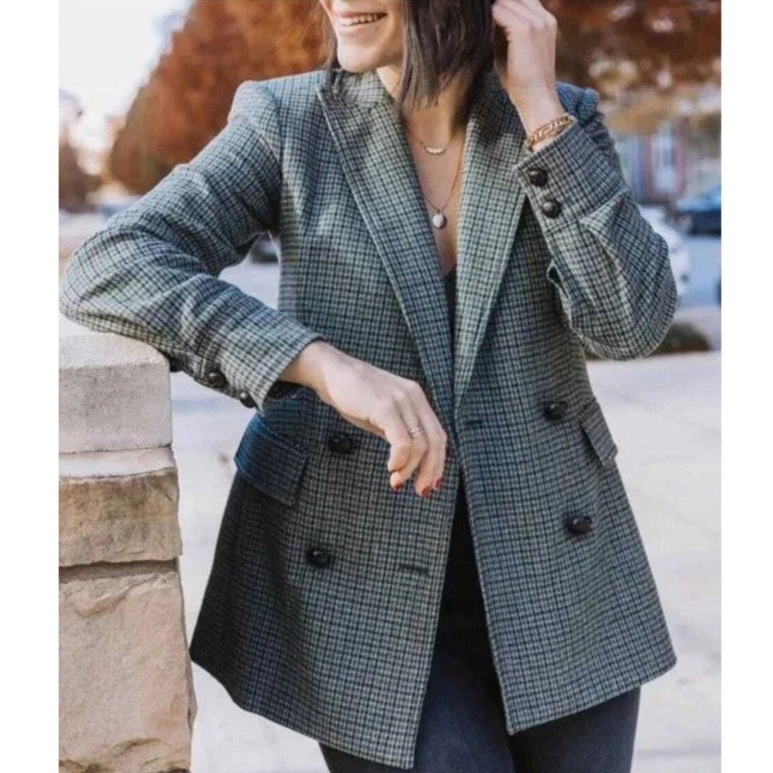 Veronica Beard Veronica Beard Pyle Dickey Wool Blend Jacket Size 14 Size XL / US 12-14 / IT 48-50 - 4 Thumbnail