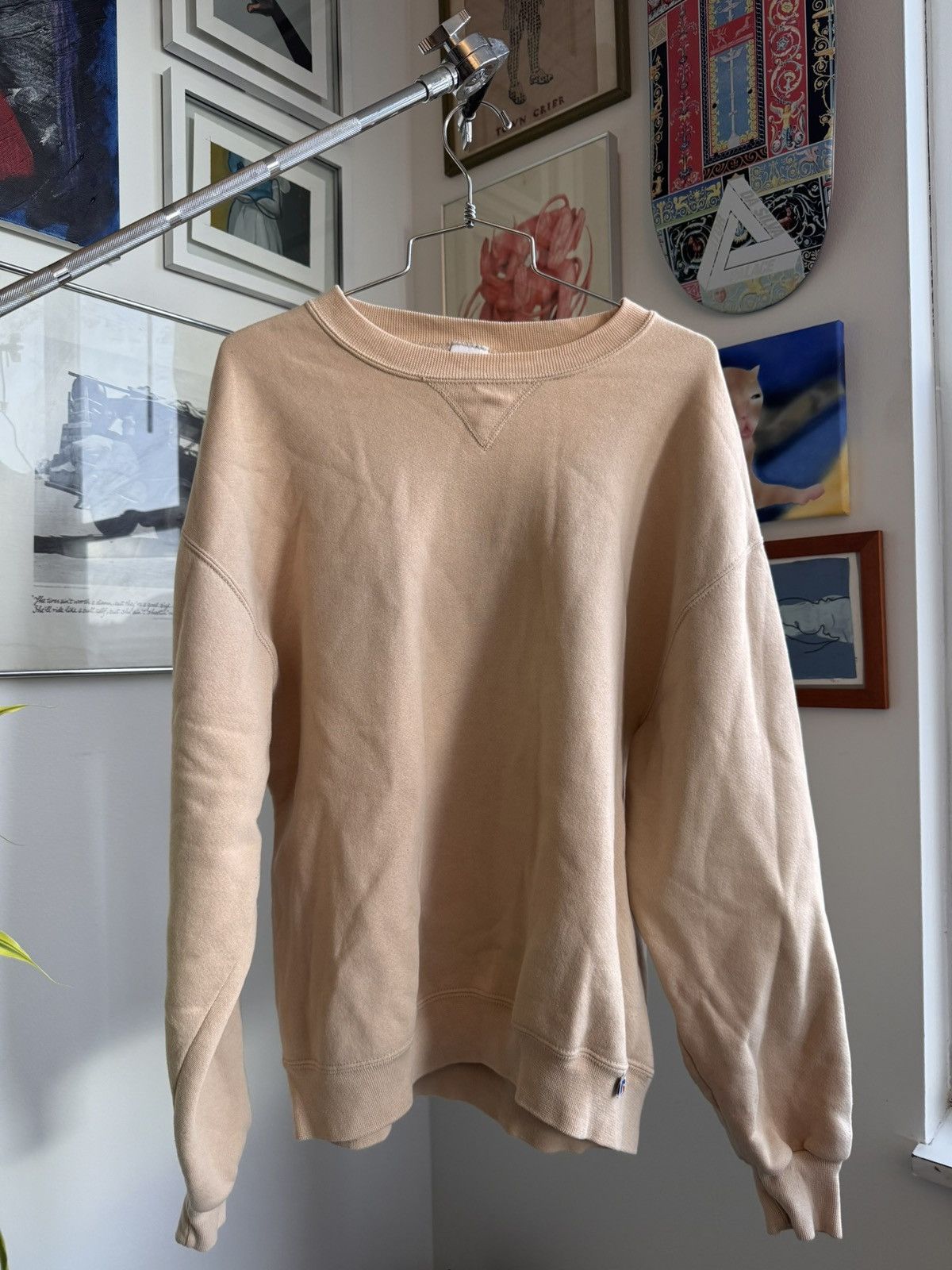 Russell Athletic Vintage Orange Russel Sweatshirt Size US L / EU 52-54 / 3 - 1 Thumbnail