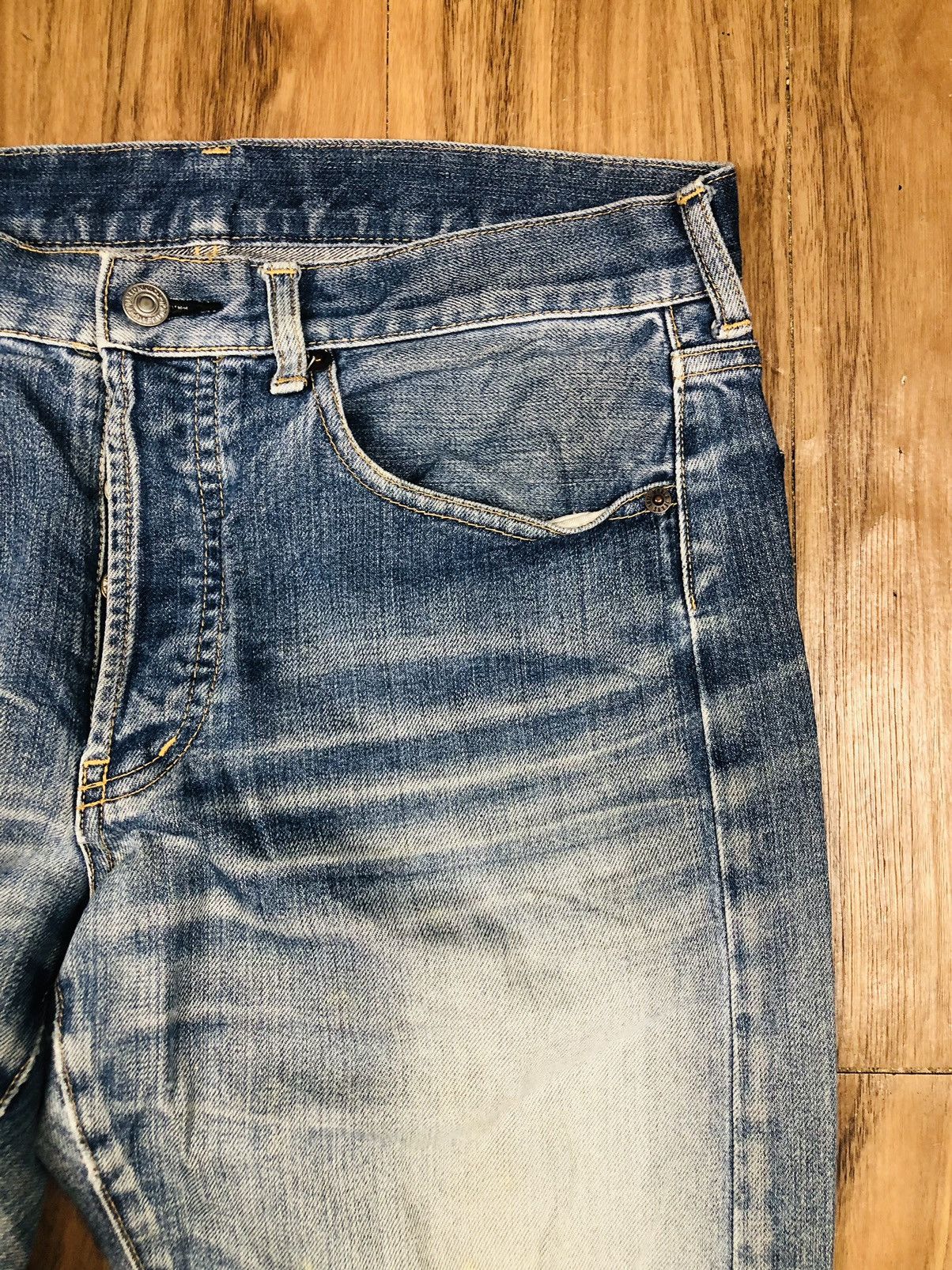 Takeo Kikuchi Takeo Kikuchi Ripped Jeans (35) Size US 34 / EU 50 - 6 Thumbnail