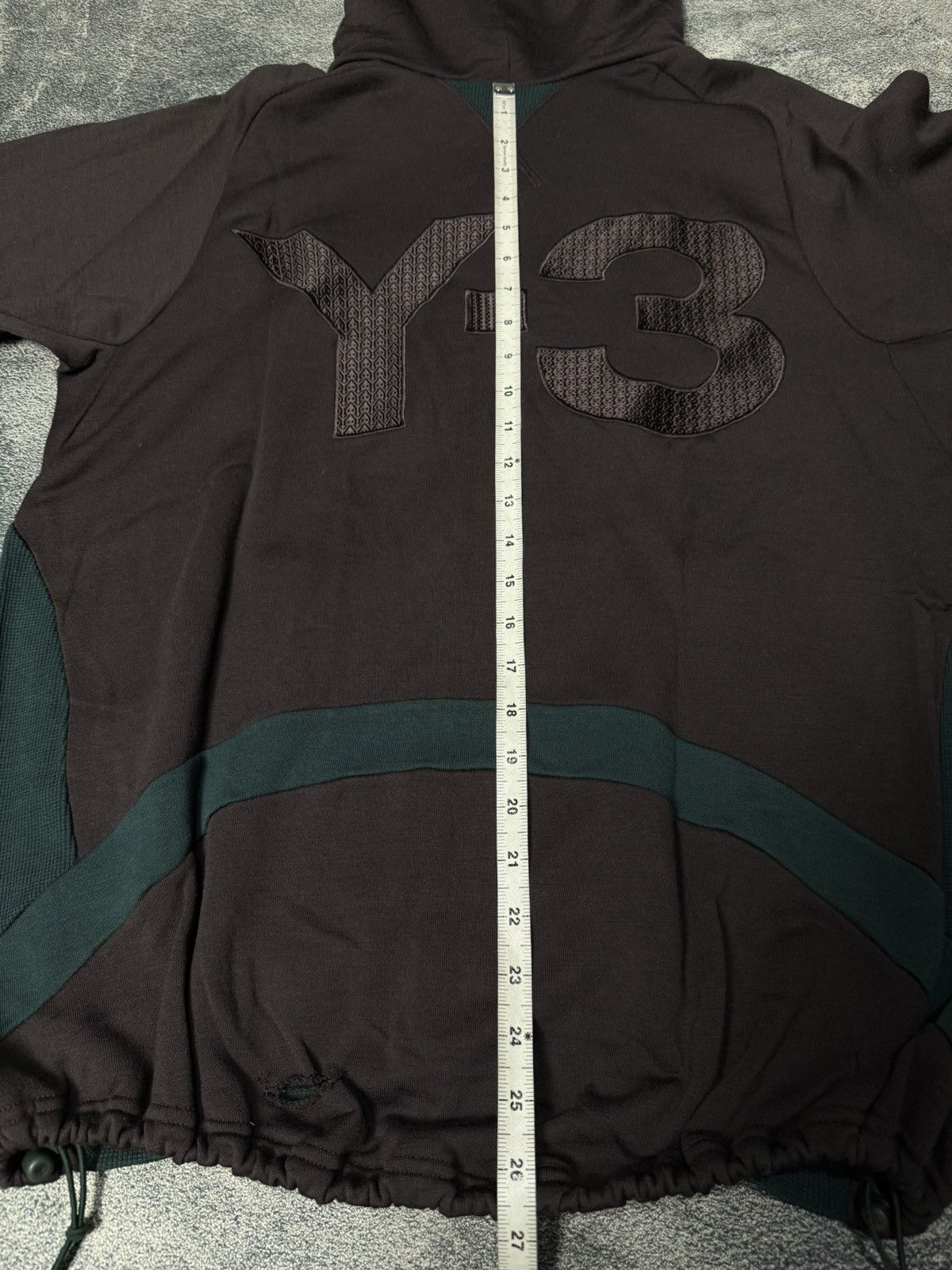 Adidas × Y's Adidas X Y-3 hoodie embroidery Size US L / EU 52-54 / 3 - 14 Thumbnail