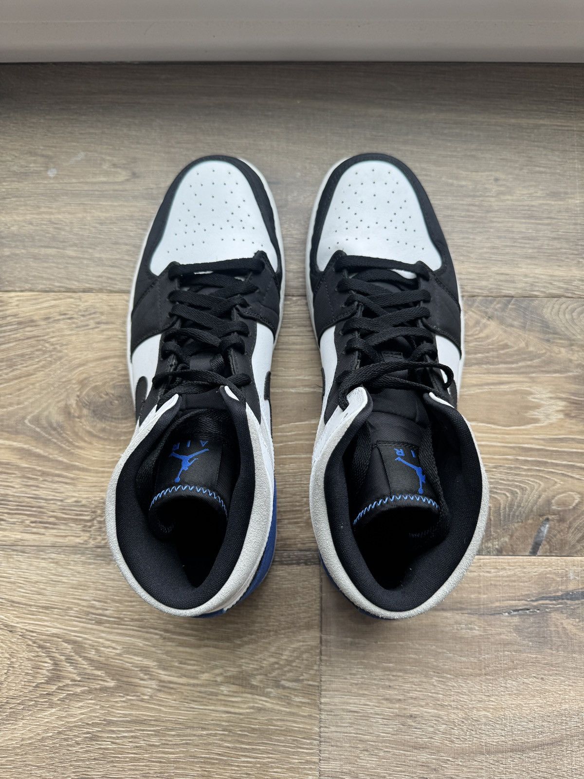 Nike Nike Air Jordan 1 Mid SE ‘Royal Black Toe’ 2020 Men’s Size US 12 / EU 45 - 5 Thumbnail