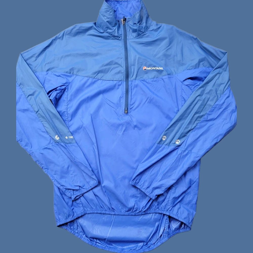 Montane Montane Jacket Mens Small Blue Pertex Microlight Windbreaker Lightweight Outdoor Size US S / EU 44-46 / 1 - 1 Thumbnail