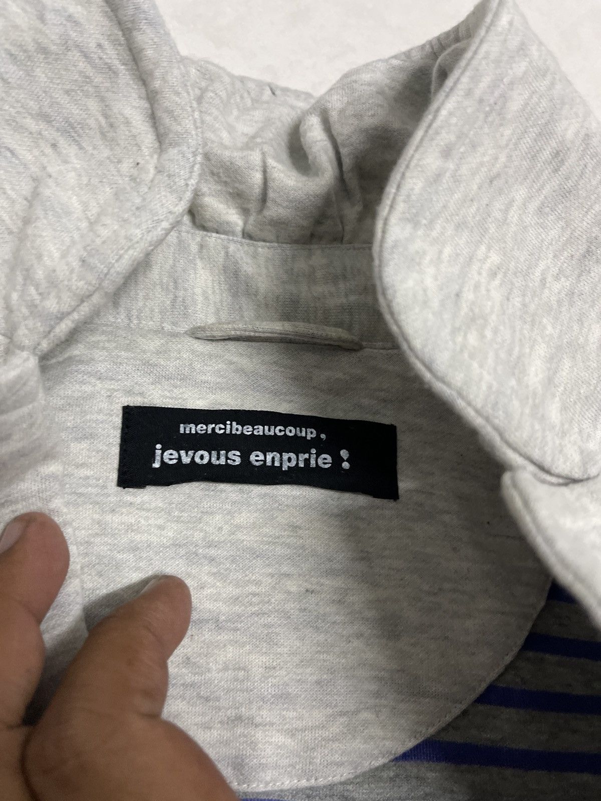 VTG MERCIBEAUCOUP JEVOUS ENPRIE CARDIGAN SWEATER VERY RARE