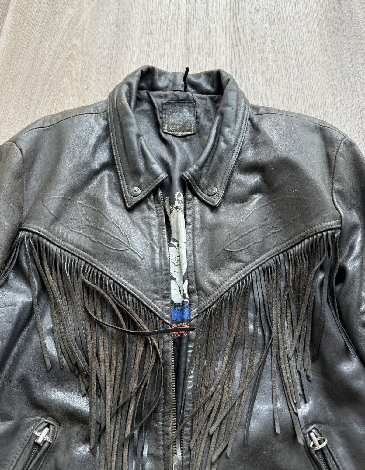 Indian Motorcycle Vintage IXS Indian Motorcycle Western Racing Leather Jacket Size US XL / EU 56 / 4 - 14 Thumbnail