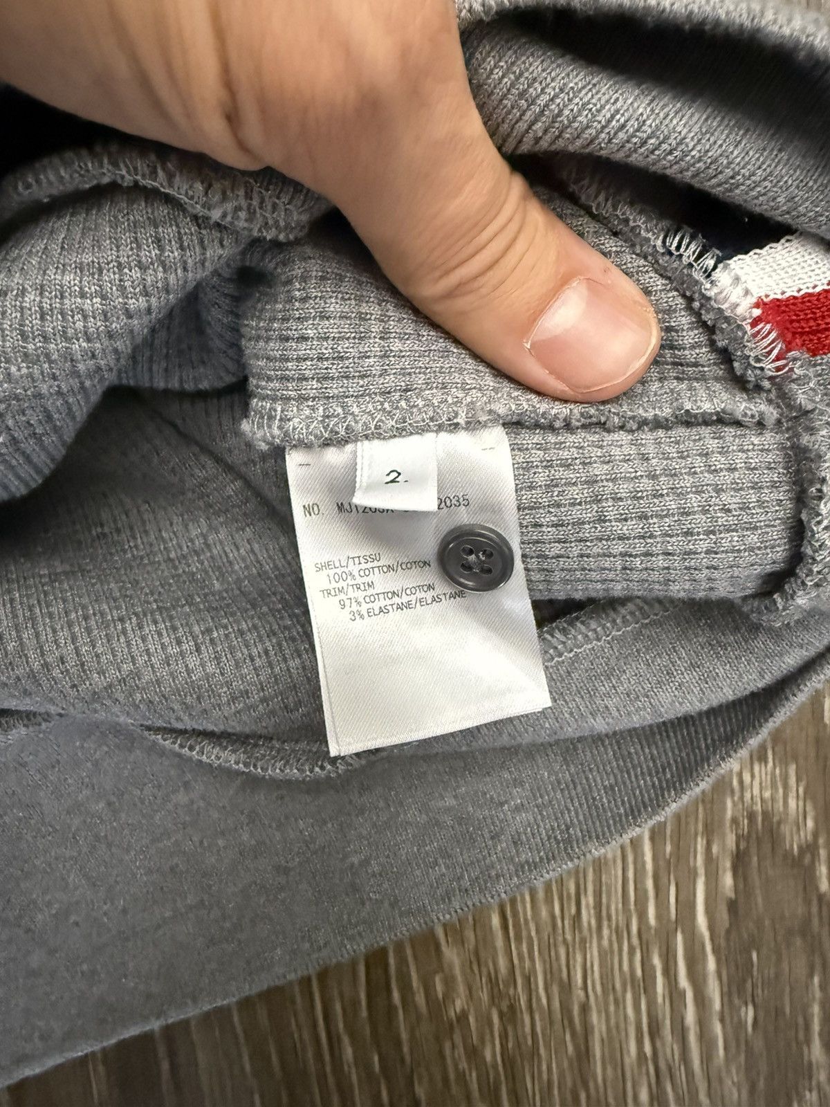 Thom Browne Thom browne waffle knit crewneck sweater Size US M / EU 48-50 / 2 - 5 Thumbnail