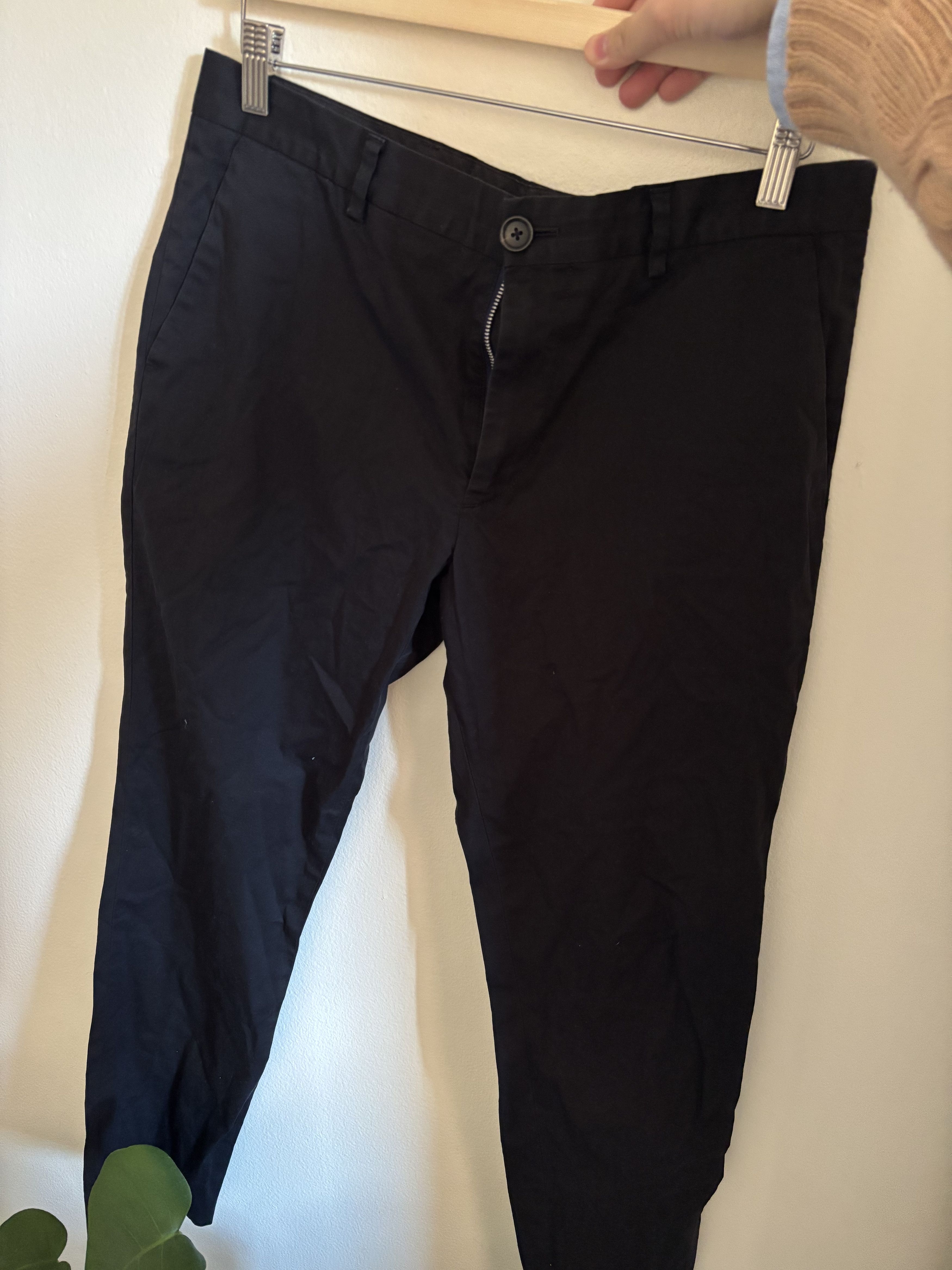 Paul Smith Paul Smith Black Trousers 34 Cotton Size US 34 / EU 50 - 1 Thumbnail