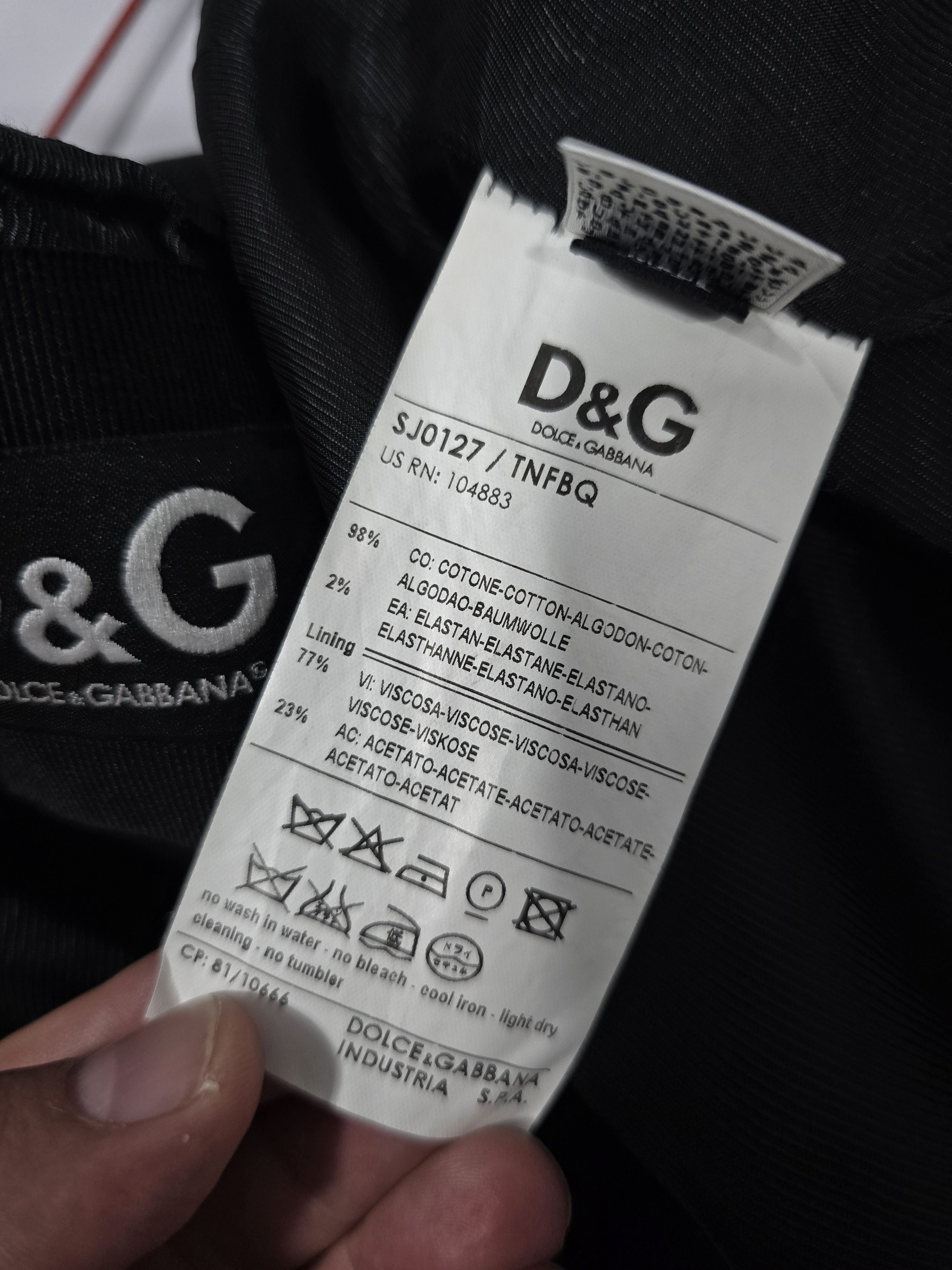 Dolce & Gabbana DOLCE & GABBANA blazer Black ,VINTAGE, WOMEN'S SMALL Size S / US 4 / IT 40 - 11 Thumbnail