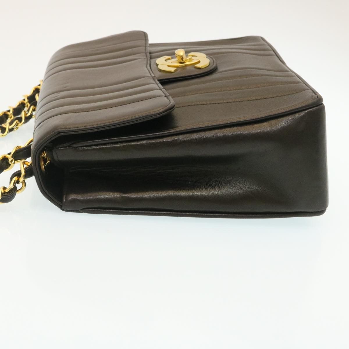 Chanel CHANEL Mademoiselle Big Coco Mark Chain Shoulderbag Lamb Size ONE SIZE - 4 Thumbnail