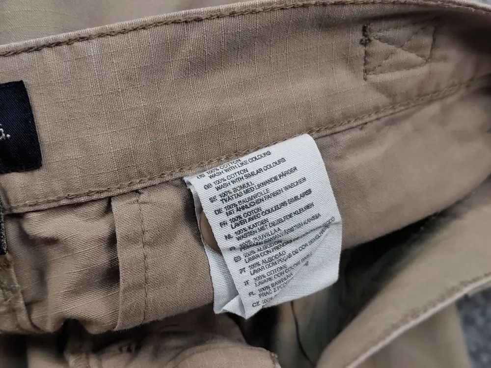 Japanese Brand Vintage 90's Military Ripstop Japan Beige Cargo Pants Size US 32 / EU 48 - 9 Thumbnail