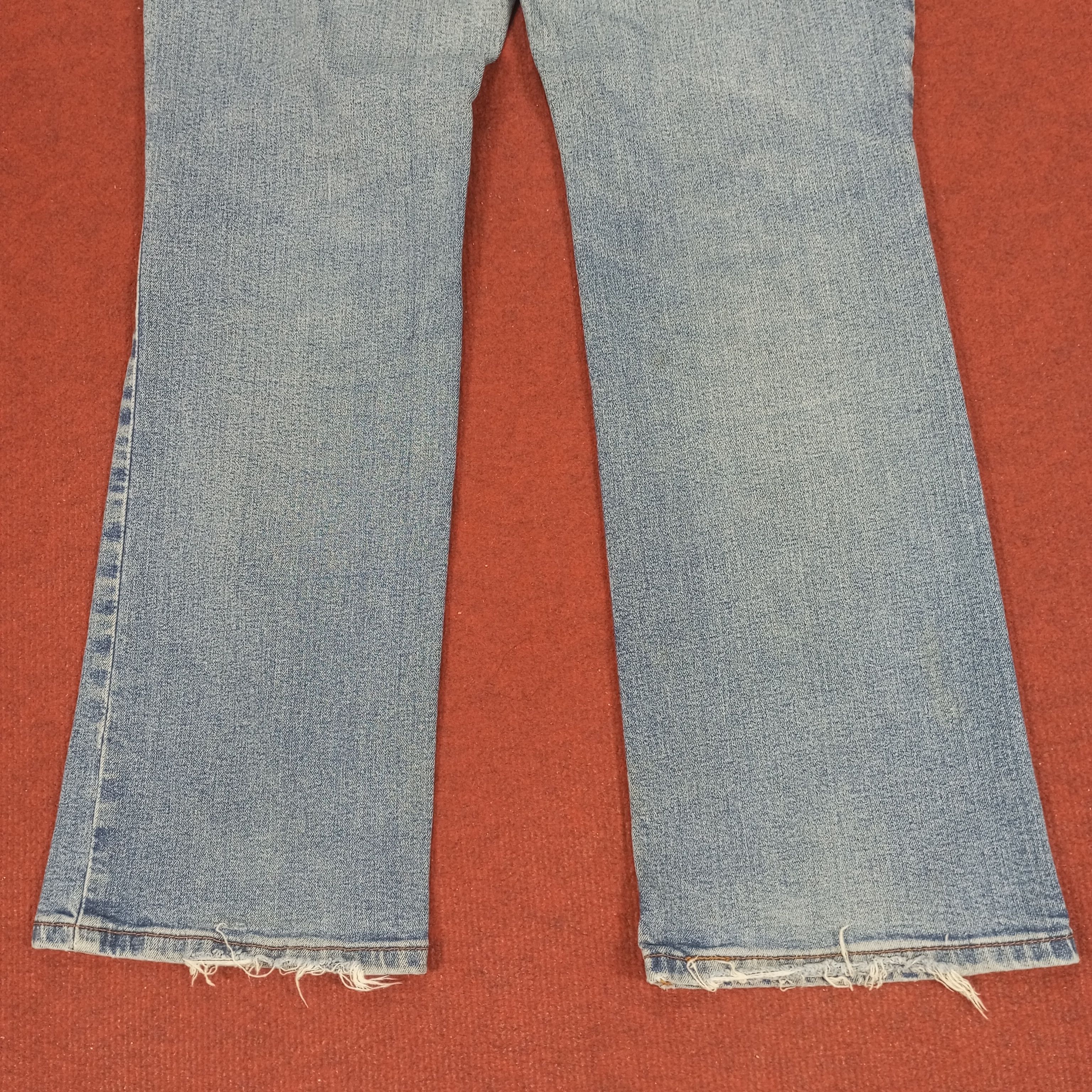 Levi's × Vintage Levis Jeans Relaxed Boot Cut Style Distressed Size 30" / US 8 / IT 44 - 6 Thumbnail