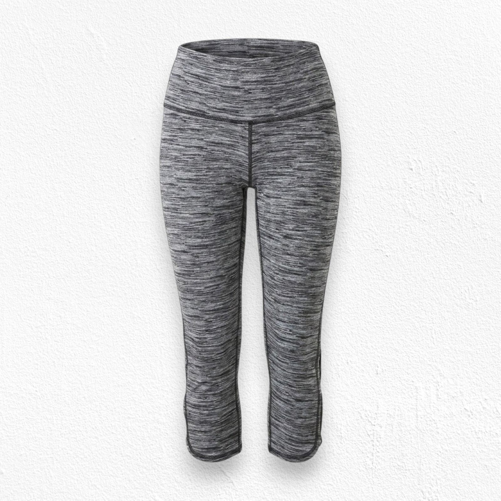 Other Aerie Gray Black Space Dye Cropped Leggings Size Medium Size 28" / US 6 / IT 42 - 1 Thumbnail